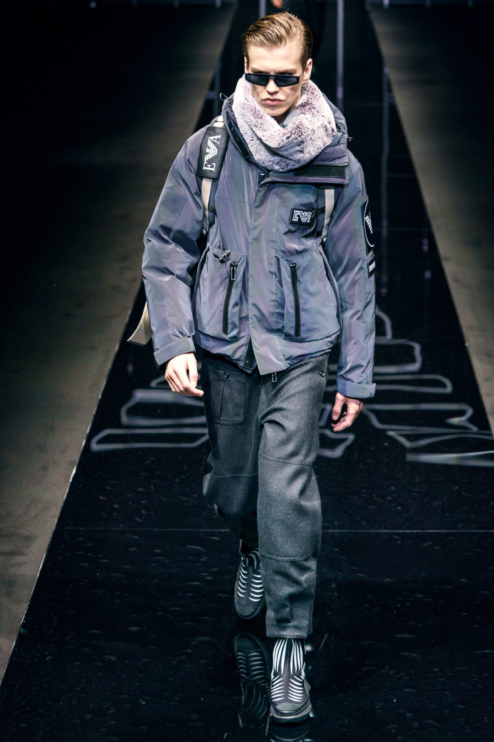 Emporio Armani F/W 19 Menswear Look 40