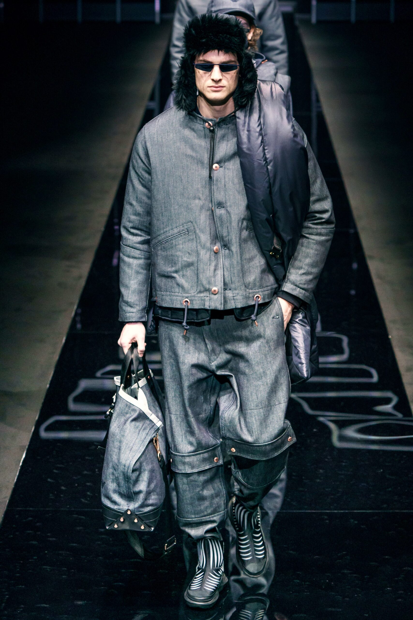 Emporio Armani F/W 19 Menswear Look 46