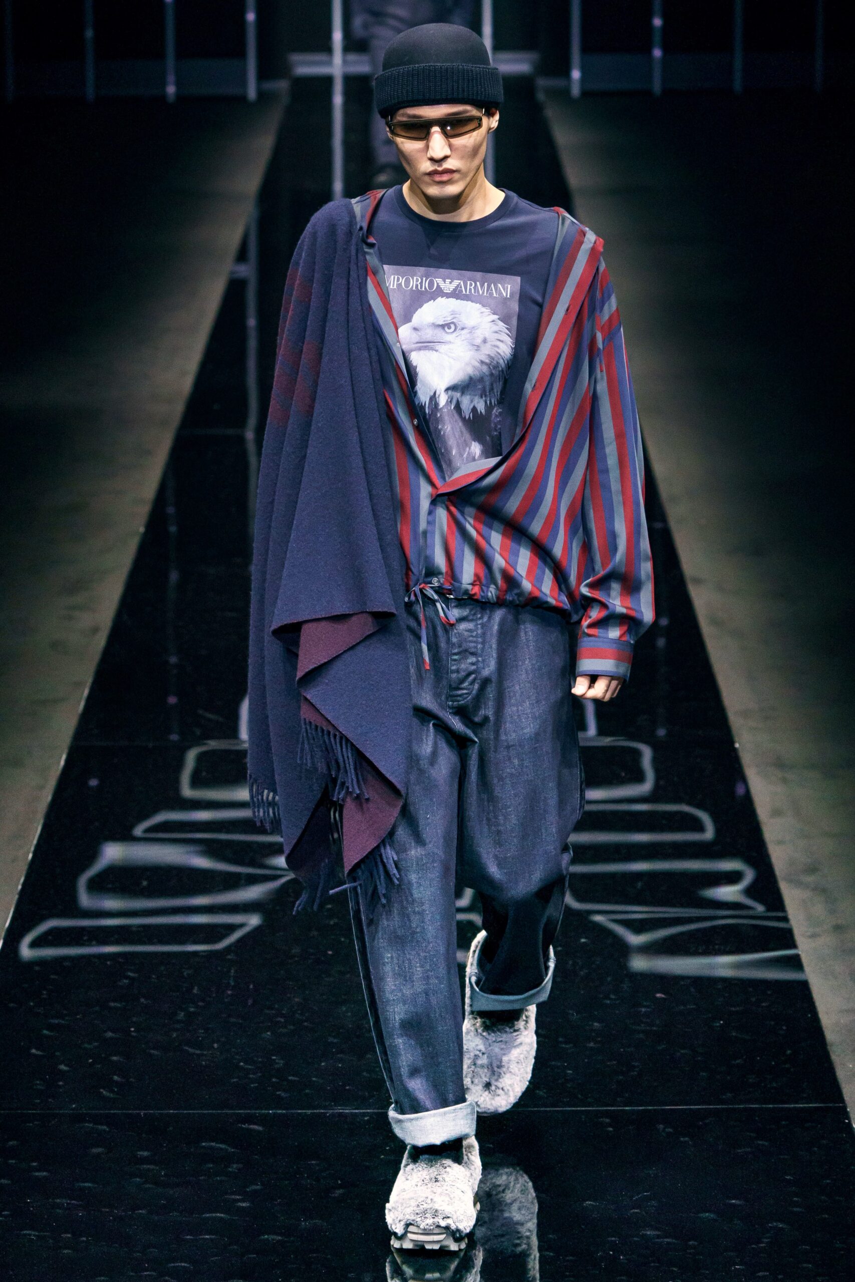 Emporio Armani F/W 19 Menswear Look 50