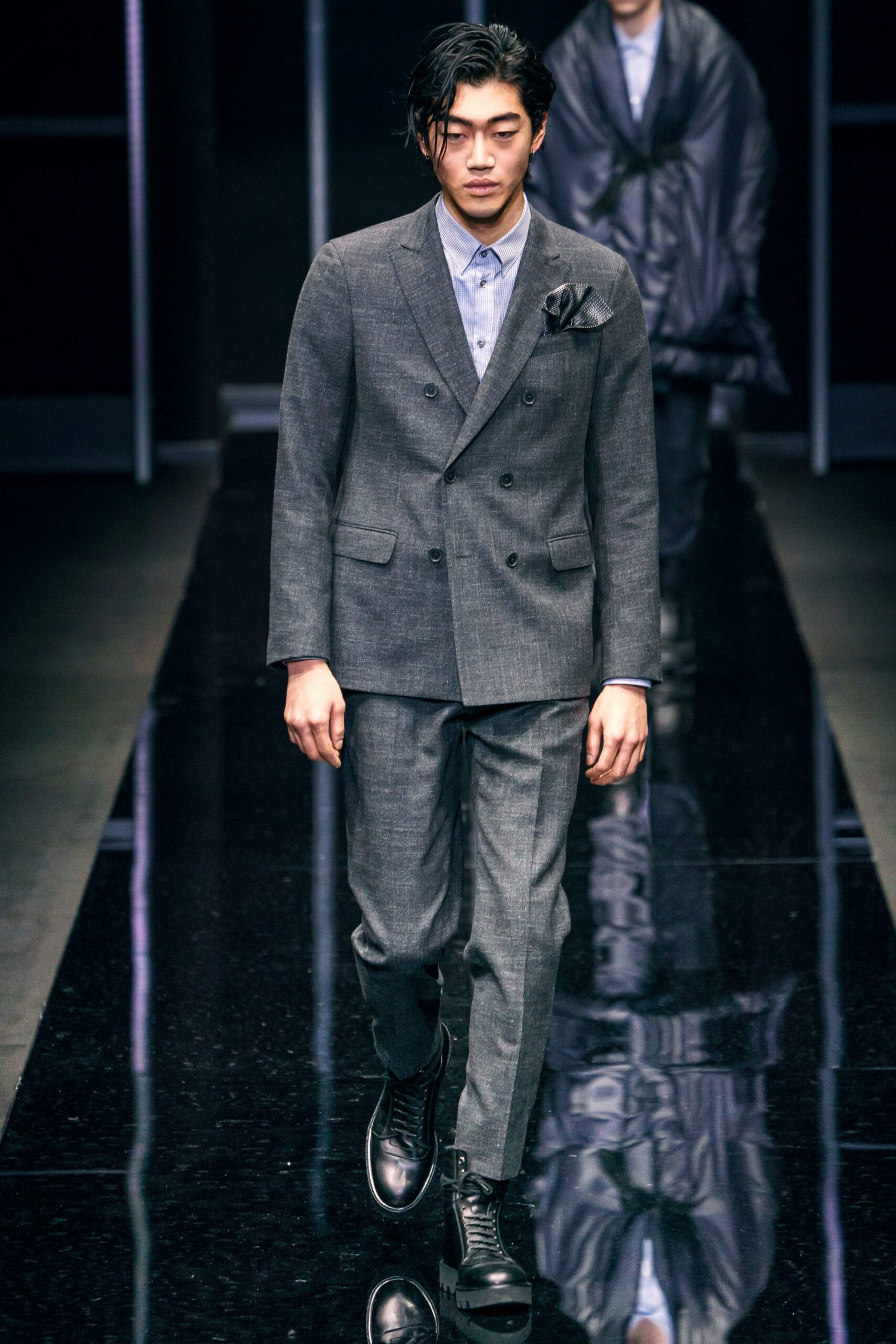 Emporio Armani F/W 19 Menswear Look 58