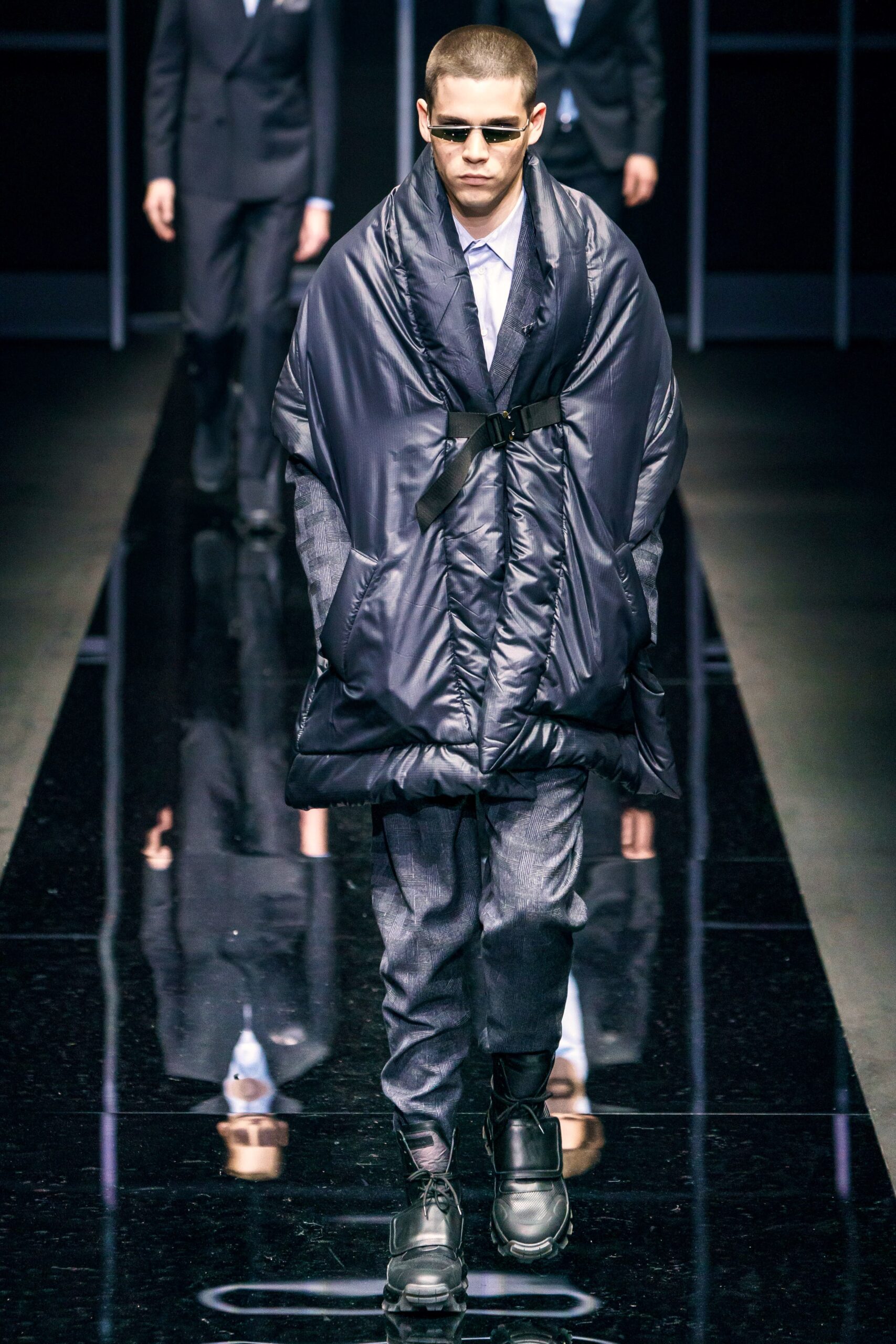 Emporio Armani F/W 19 Menswear Look 59