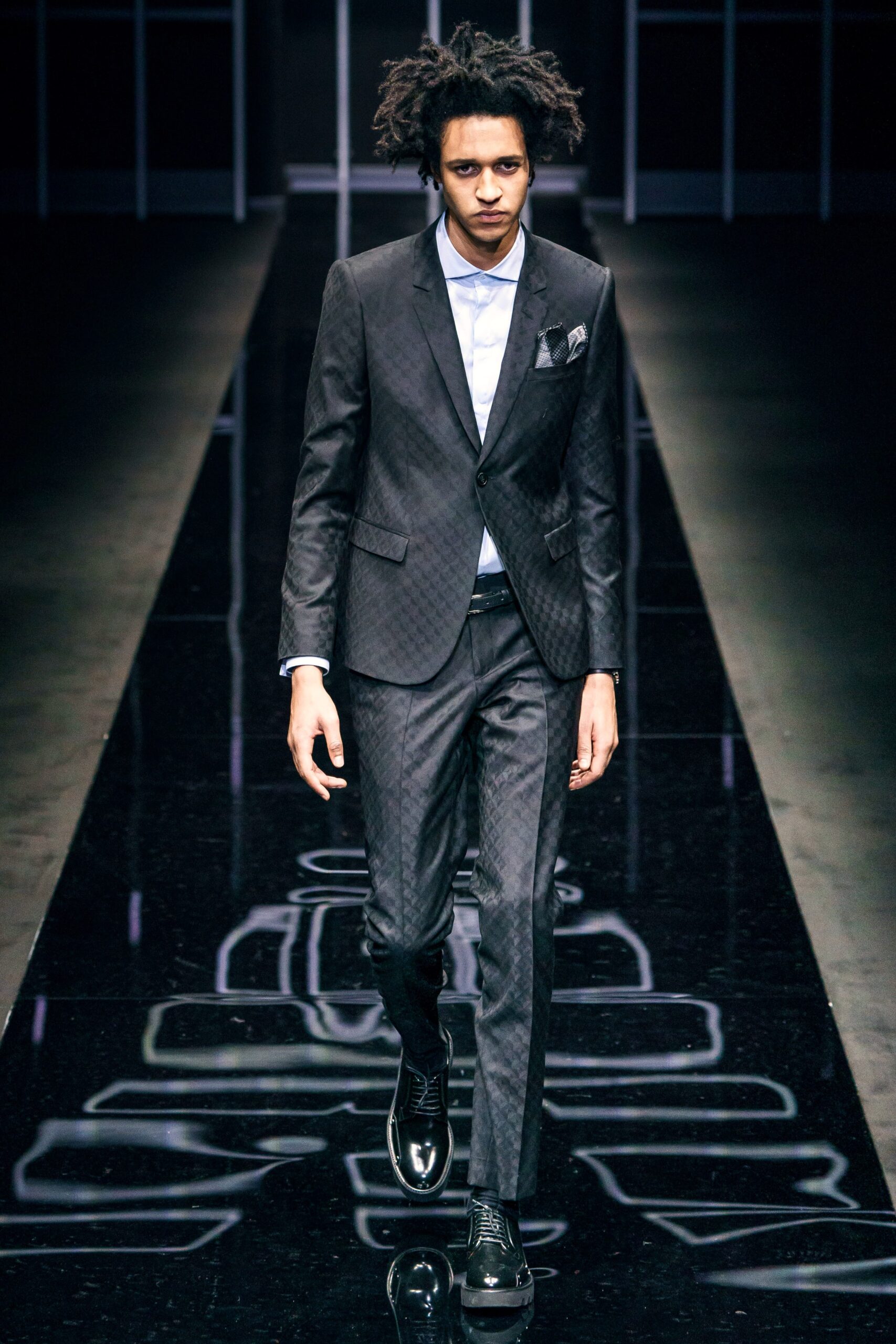 Emporio Armani F/W 19 Menswear Look 63