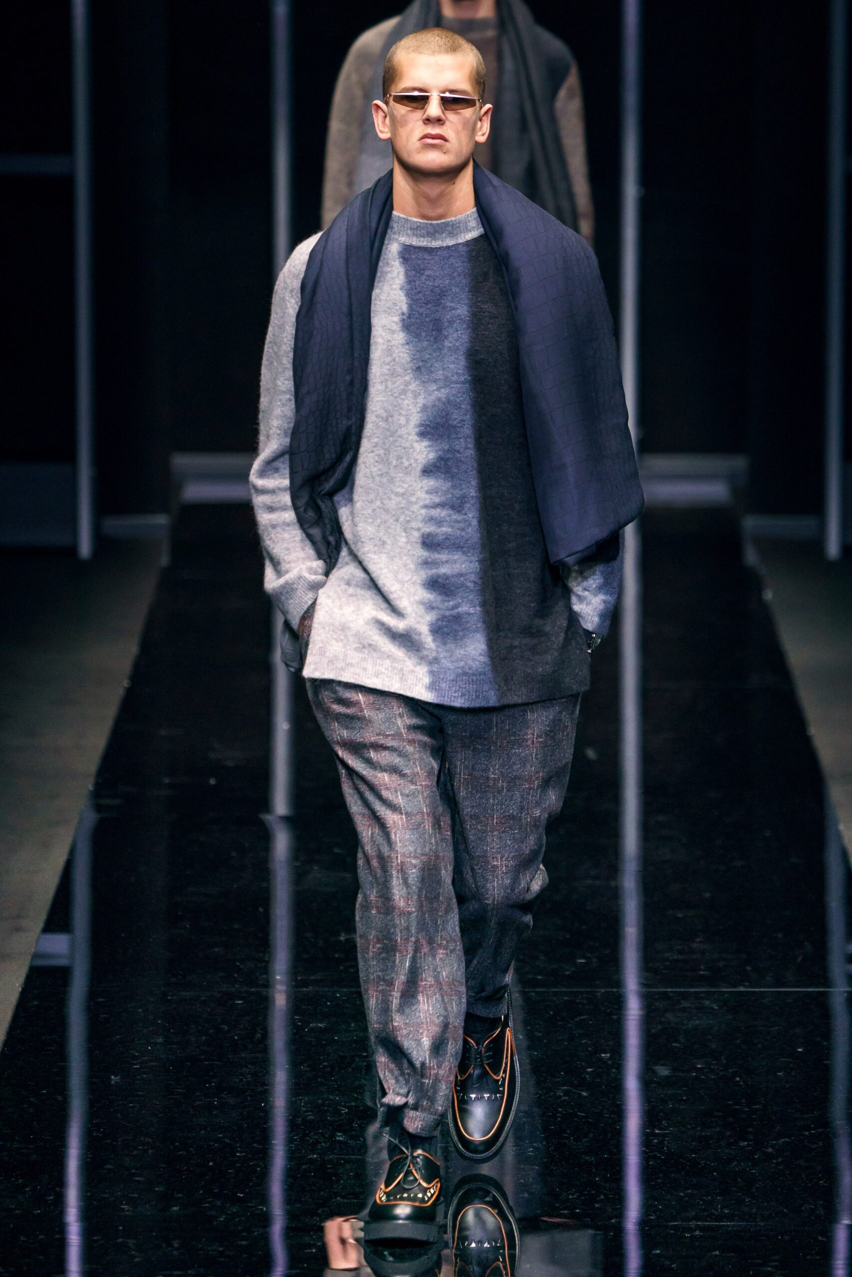 Emporio Armani F/W 19 Menswear Look 64