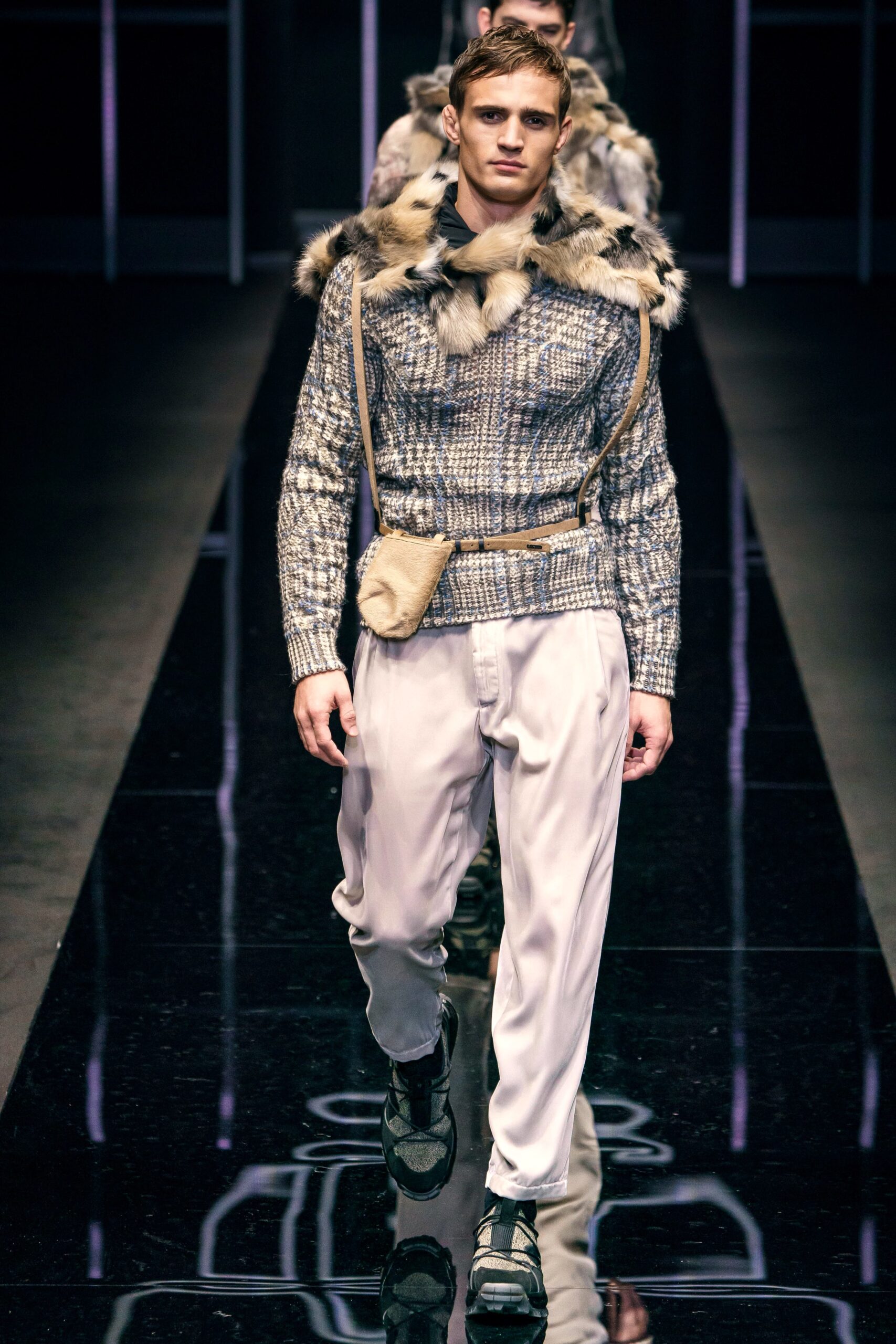 Emporio Armani F/W 19 Menswear Look 68