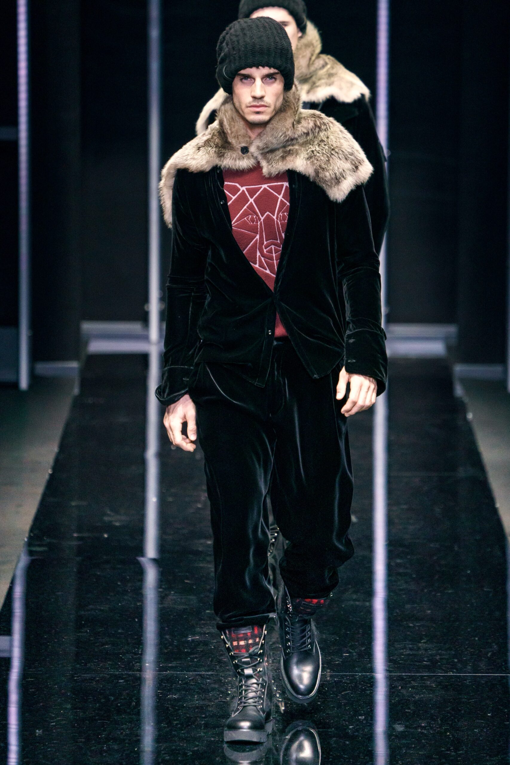 Emporio Armani F/W 19 Menswear Look 73
