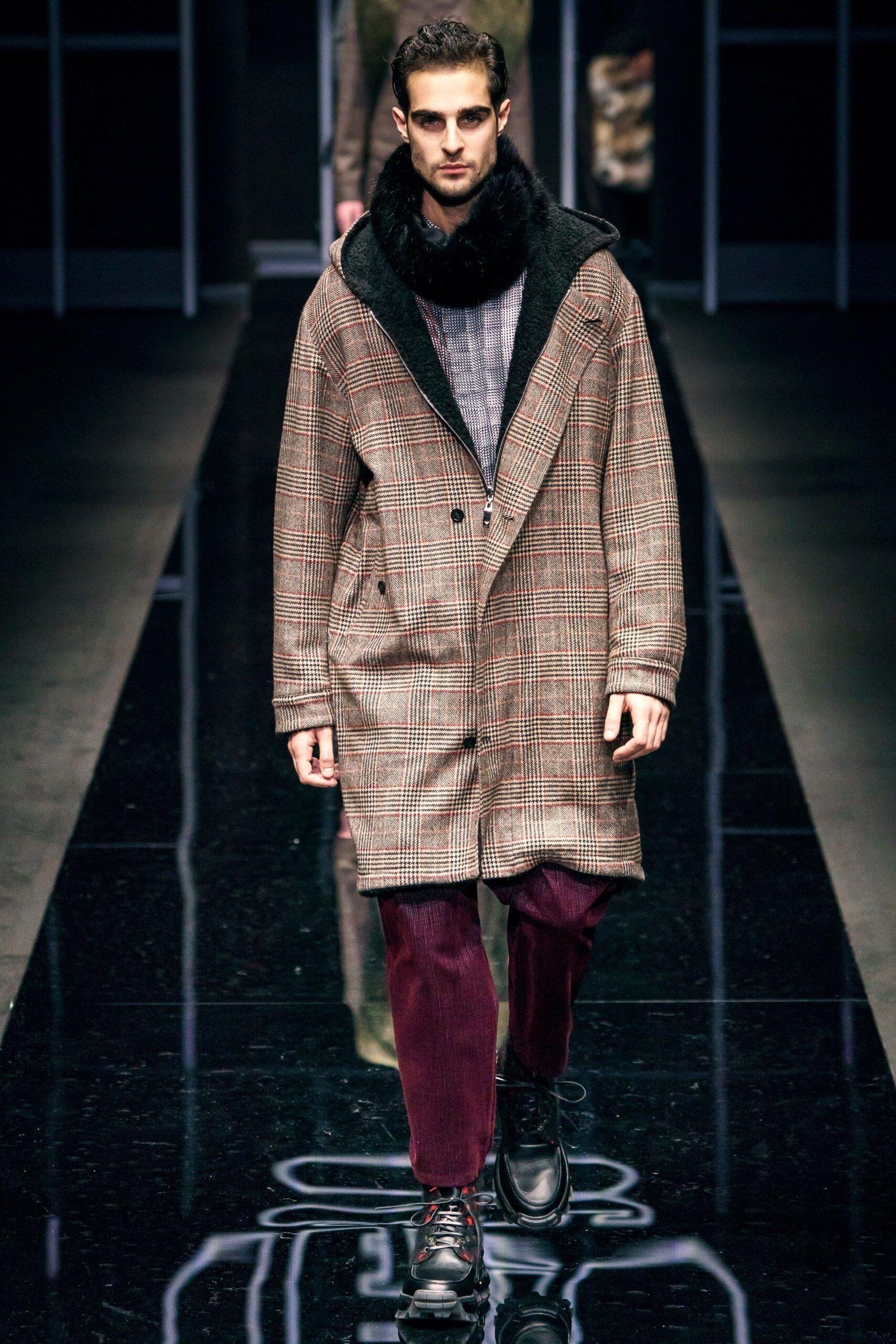 Emporio Armani F/W 19 Menswear Look 76