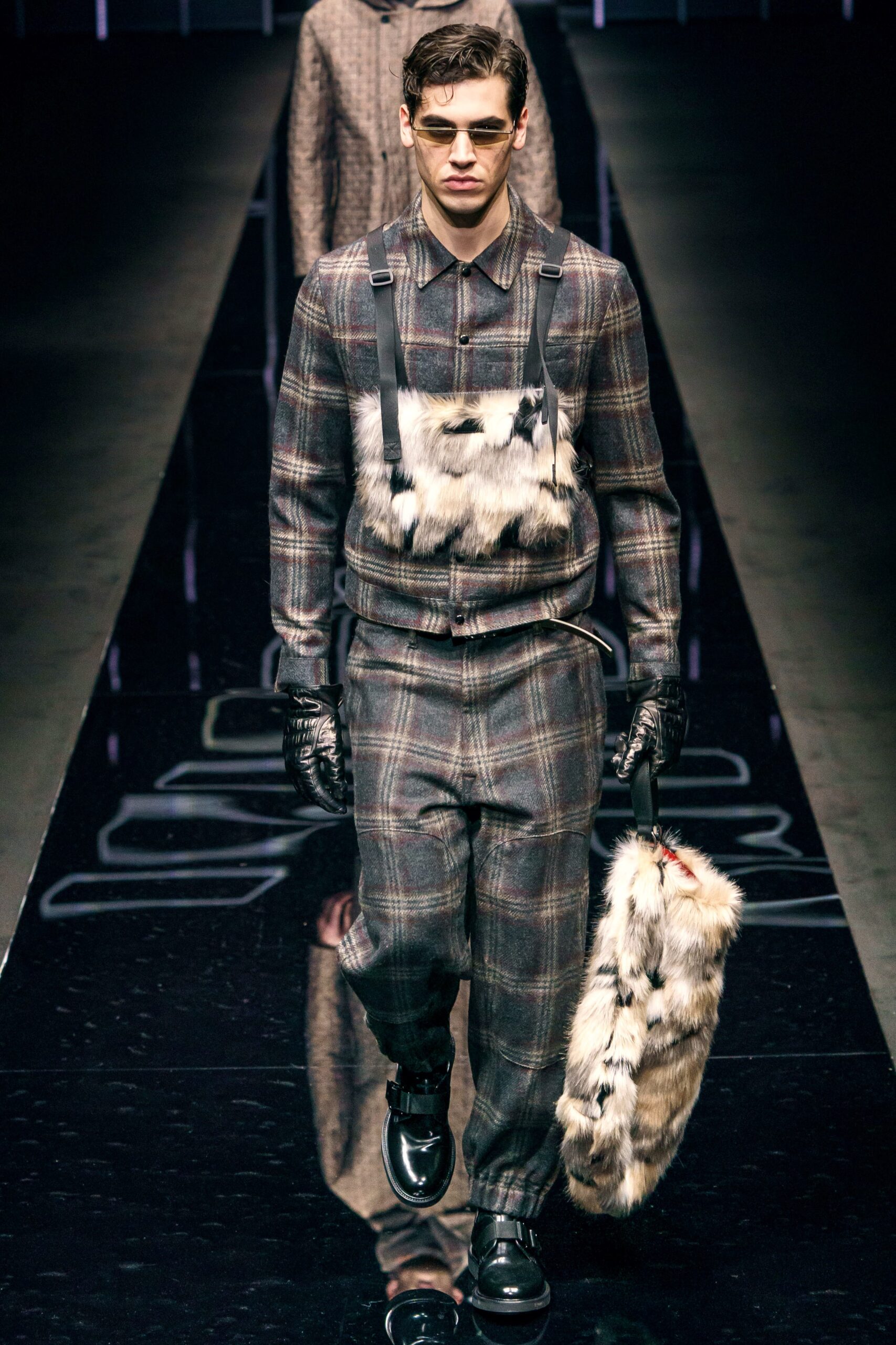 Emporio Armani F/W 19 Menswear Look 79