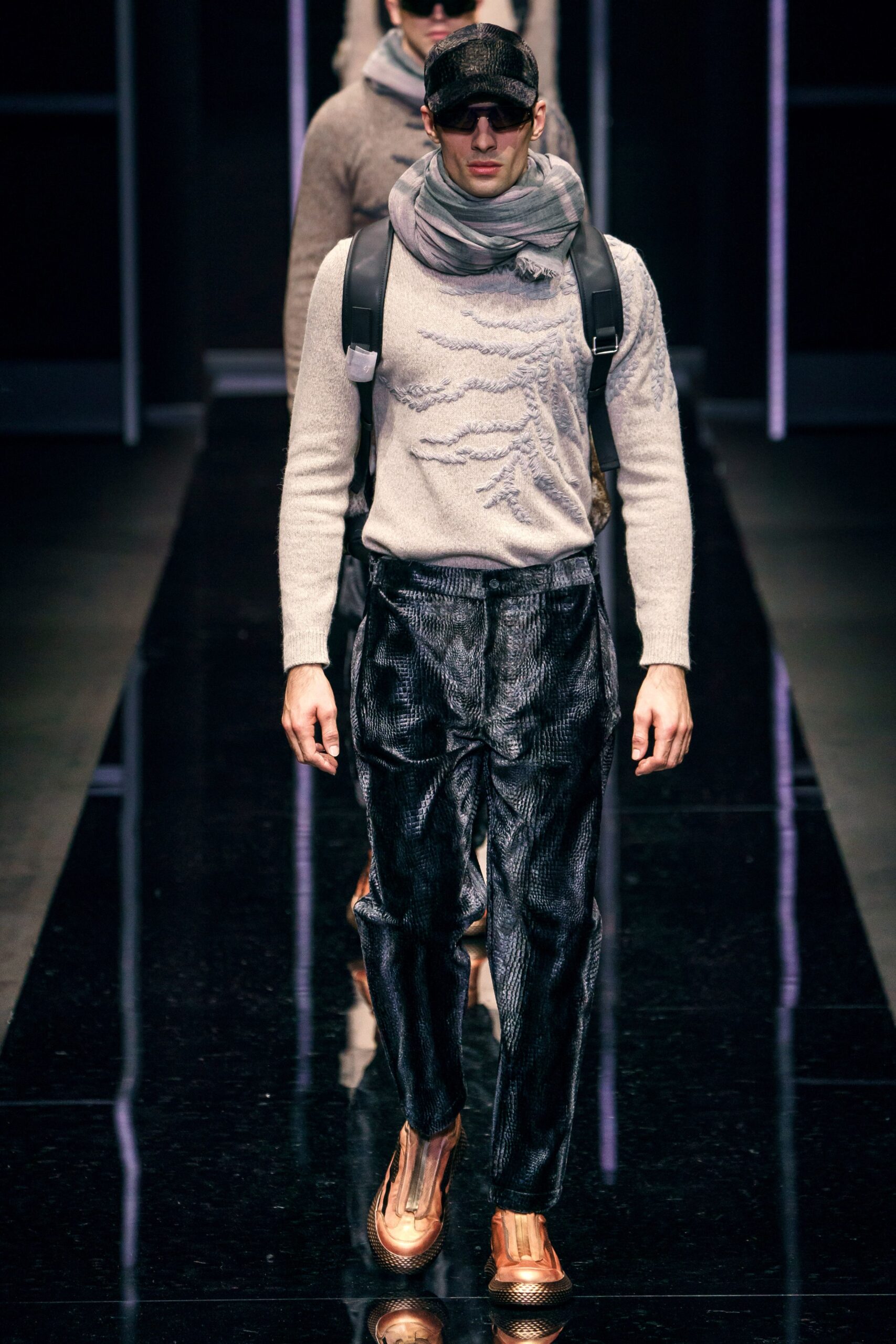 Emporio Armani F/W 19 Menswear Look 85