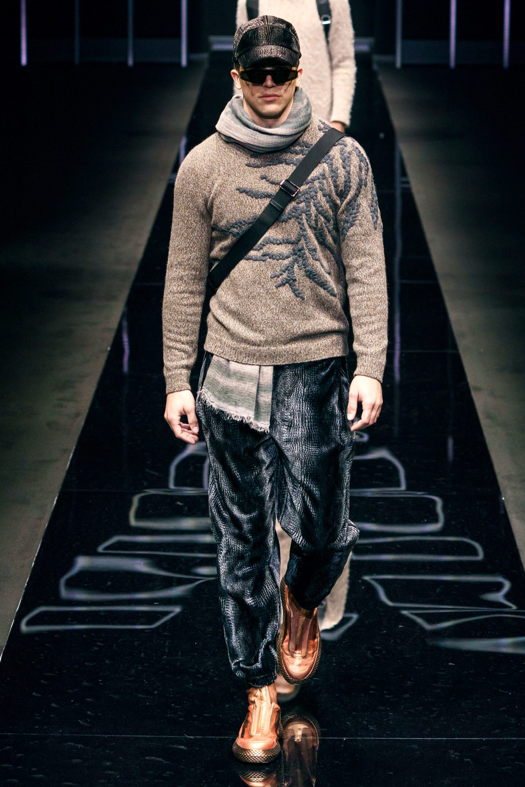 Emporio Armani F/W 19 Menswear Look 86