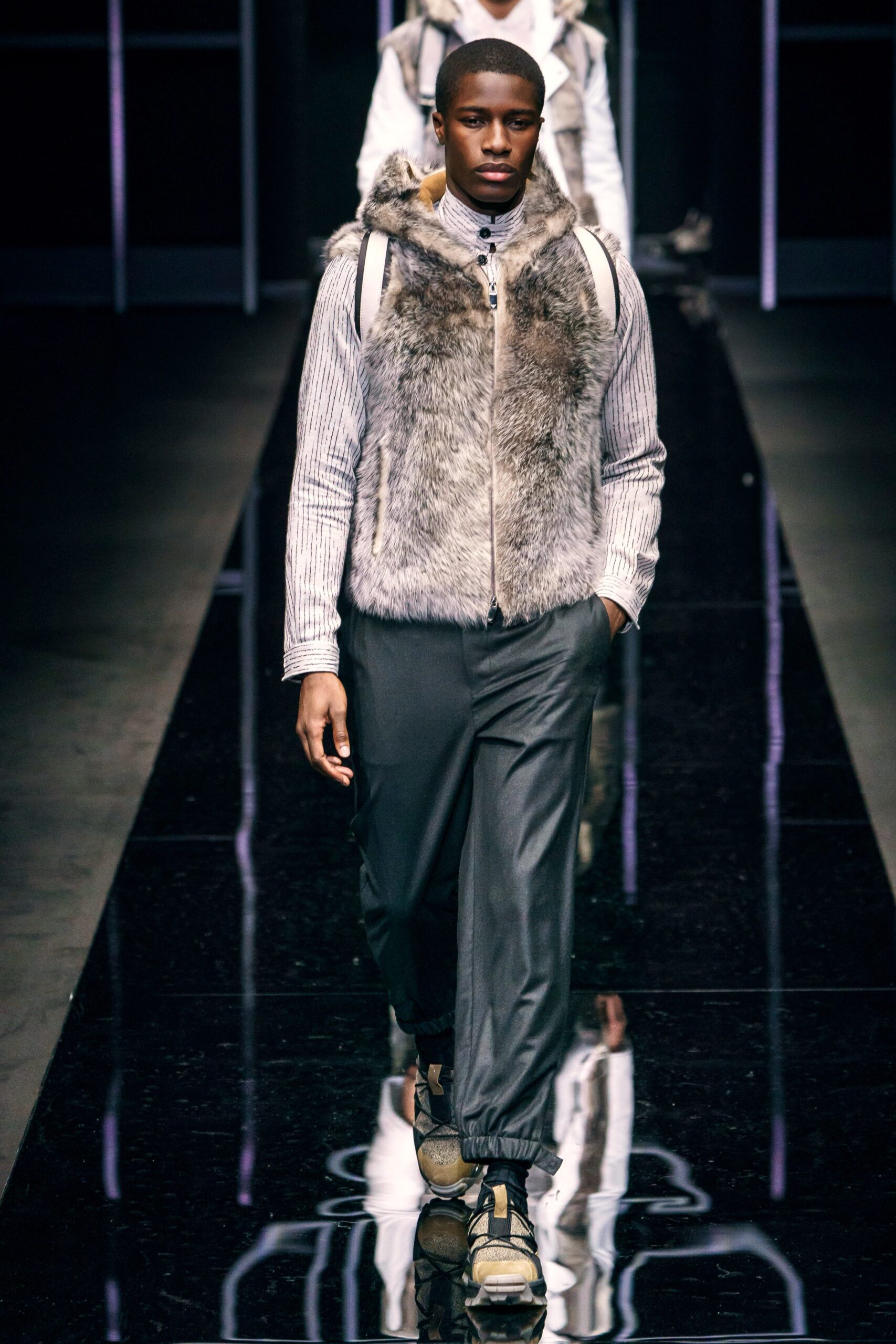 Emporio Armani F/W 19 Menswear Look 90