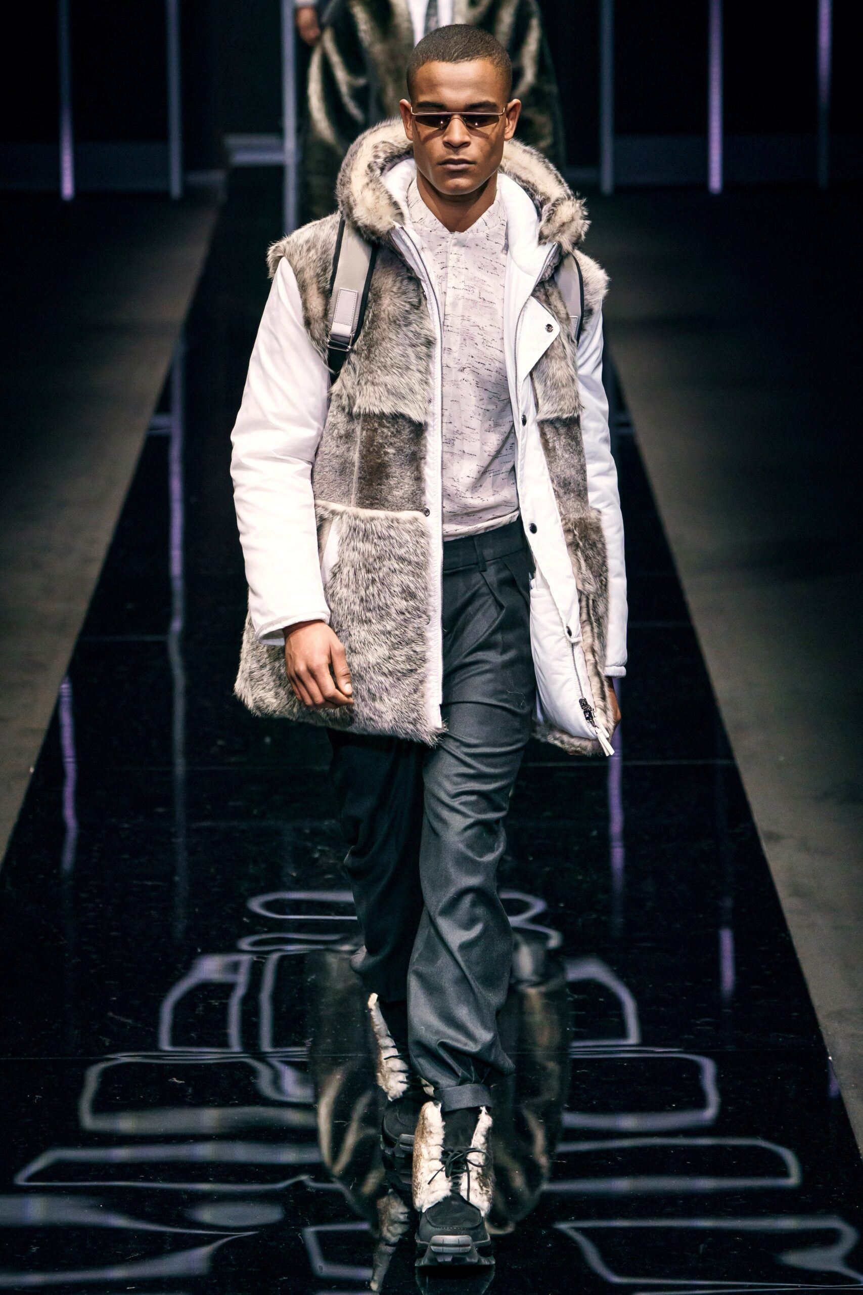 Emporio Armani F/W 19 Menswear Look 91