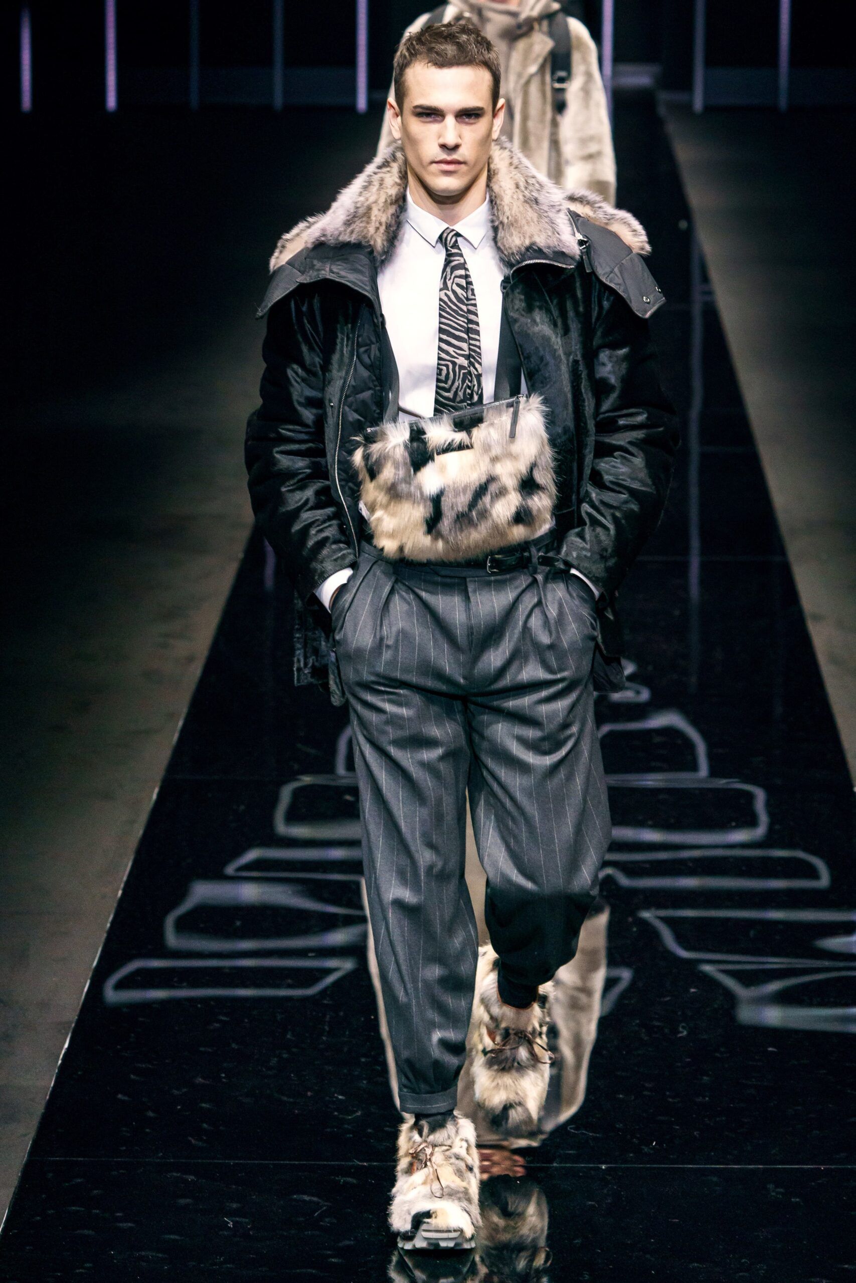 Emporio Armani F/W 19 Menswear Look 98