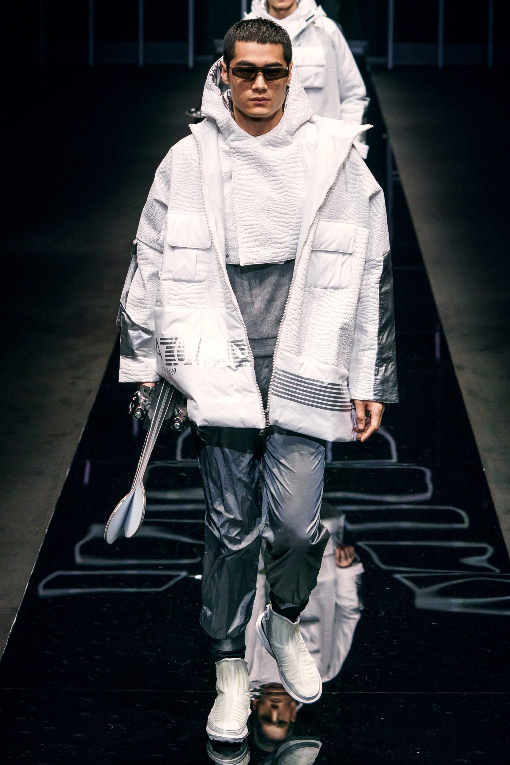 Emporio Armani F/W 19 Menswear Look 121