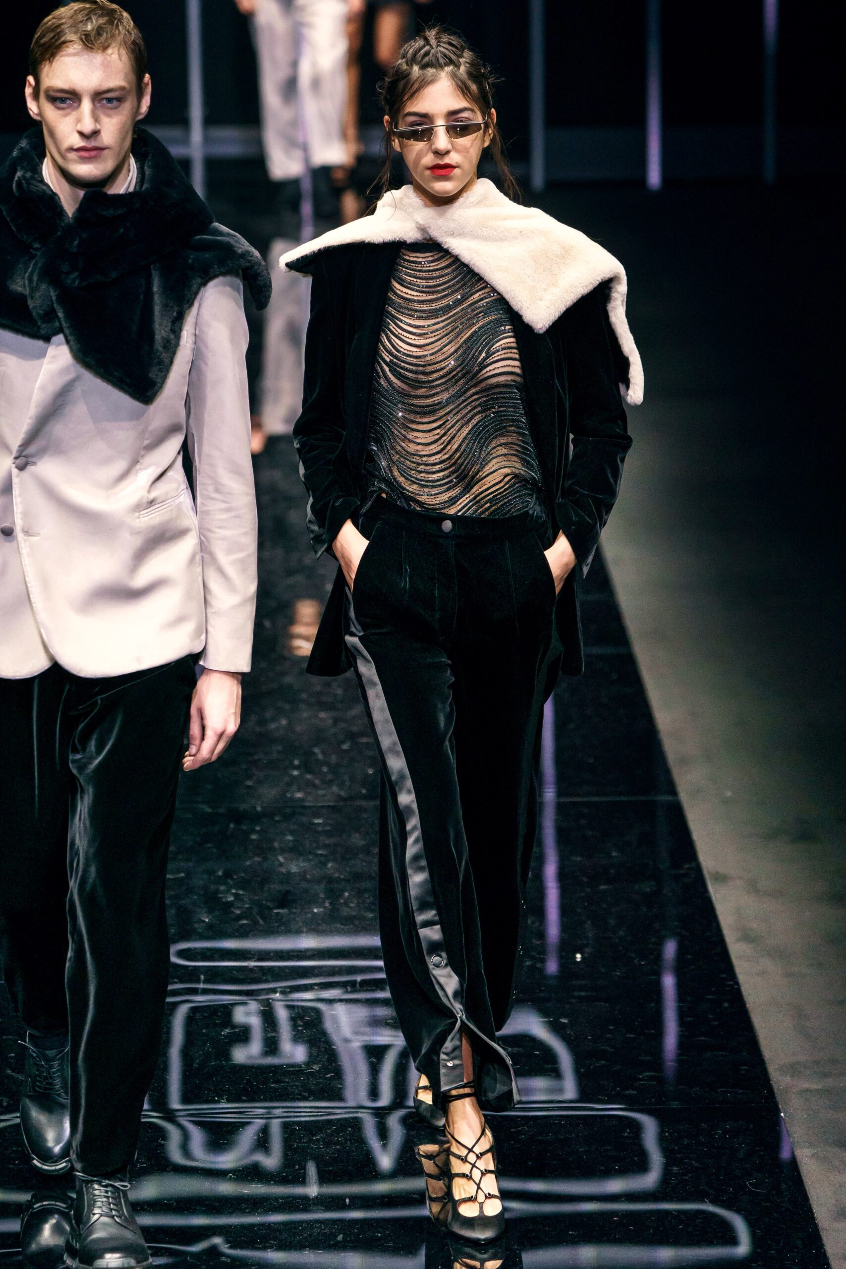 Emporio Armani F/W 19 Menswear Look 128