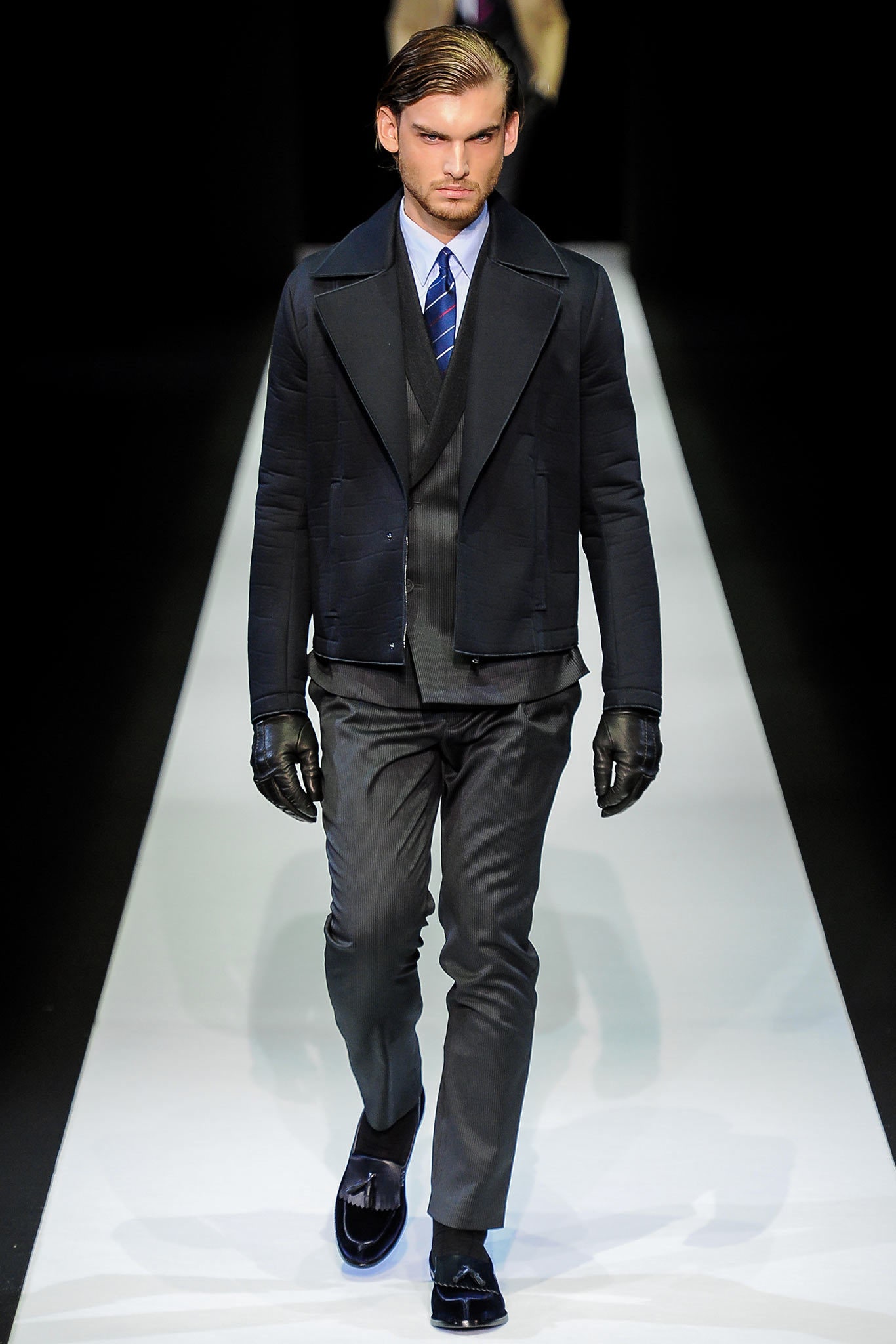 Emporio Armani F/W 13 Menswear Look 3
