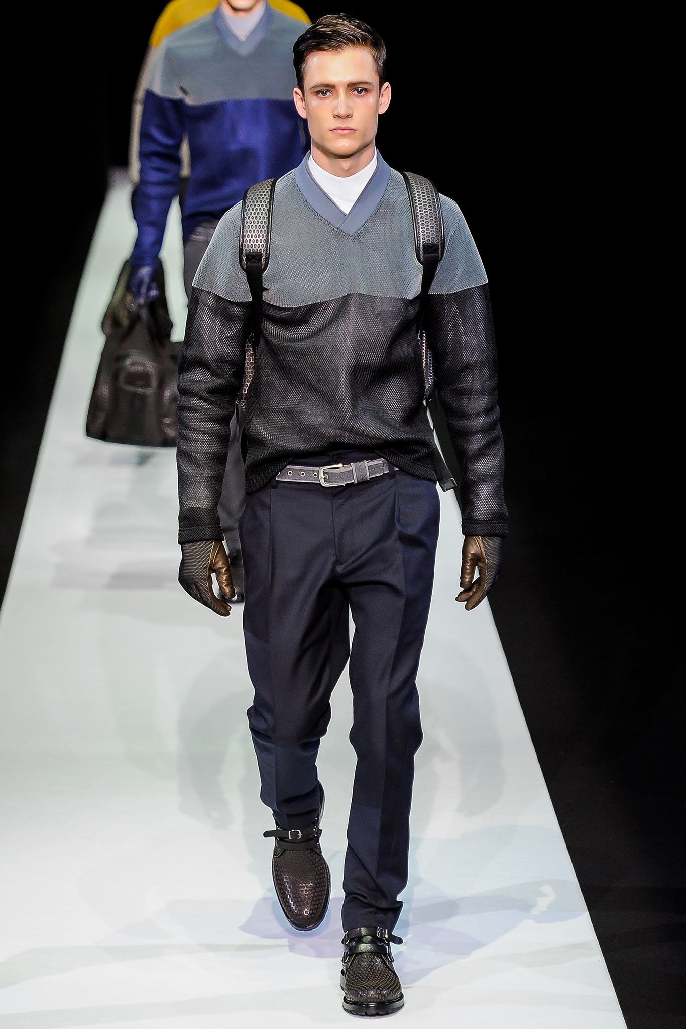 Emporio Armani F/W 13 Menswear Look 48