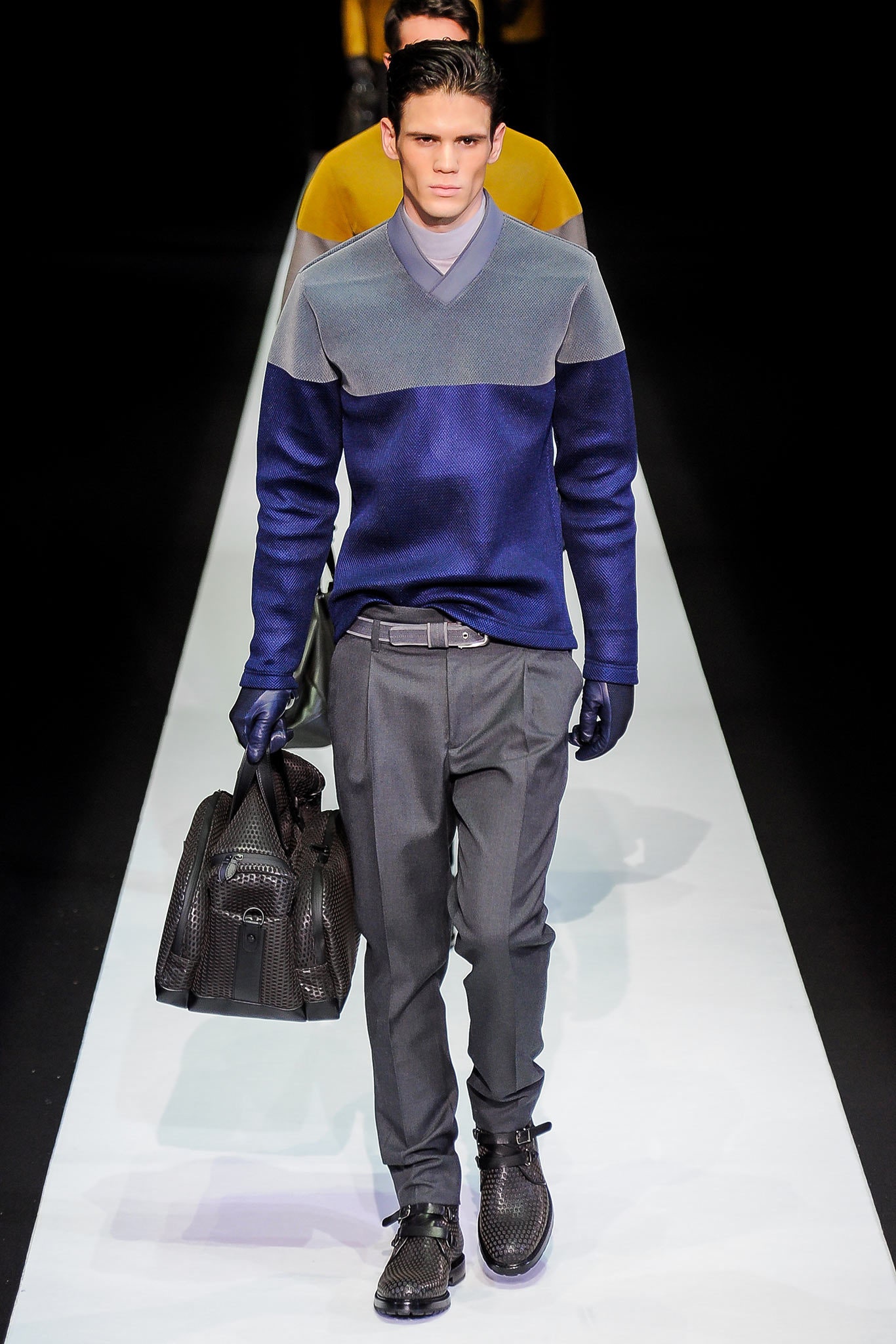 Emporio Armani F/W 13 Menswear Look 49