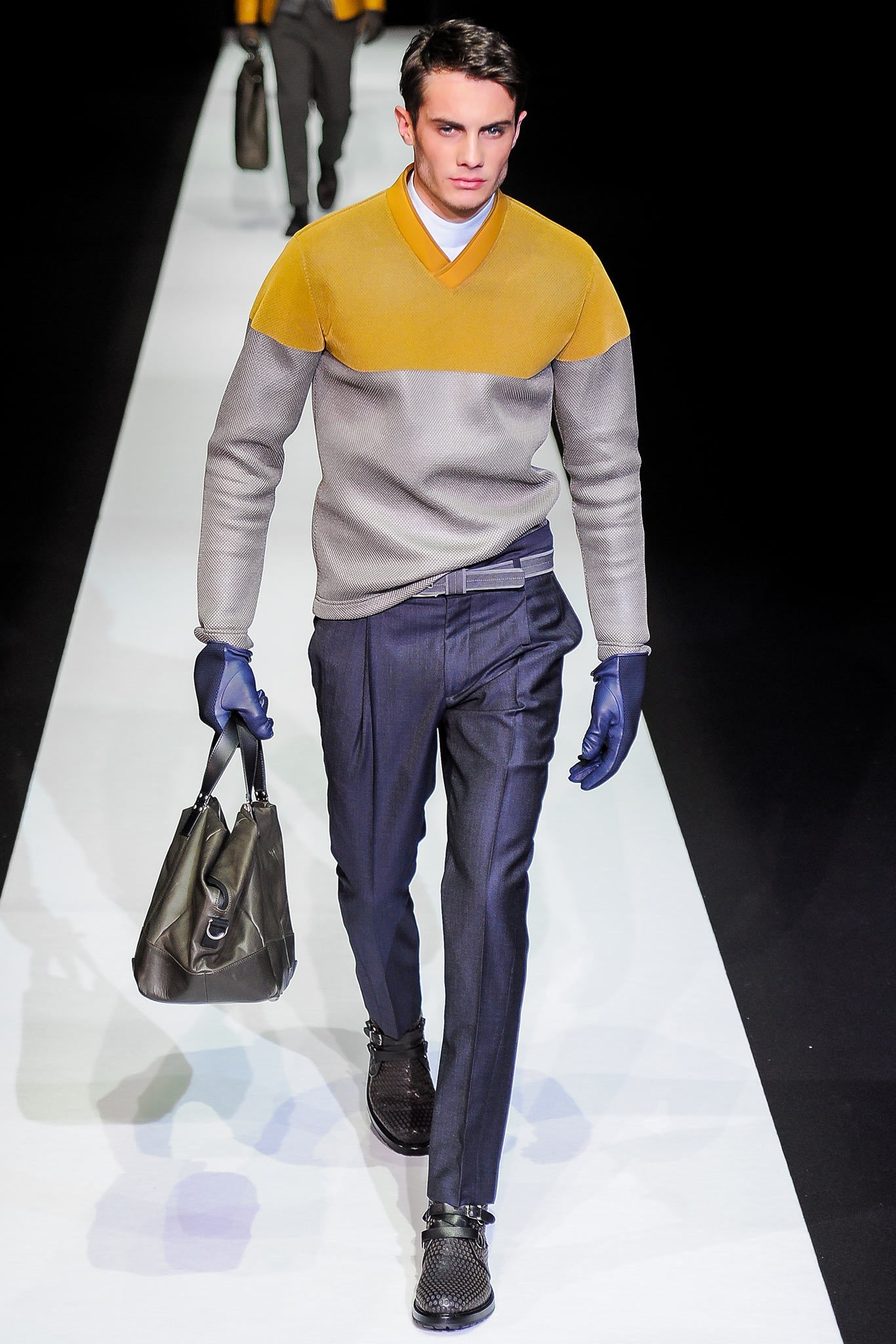 Emporio Armani F/W 13 Menswear Look 50