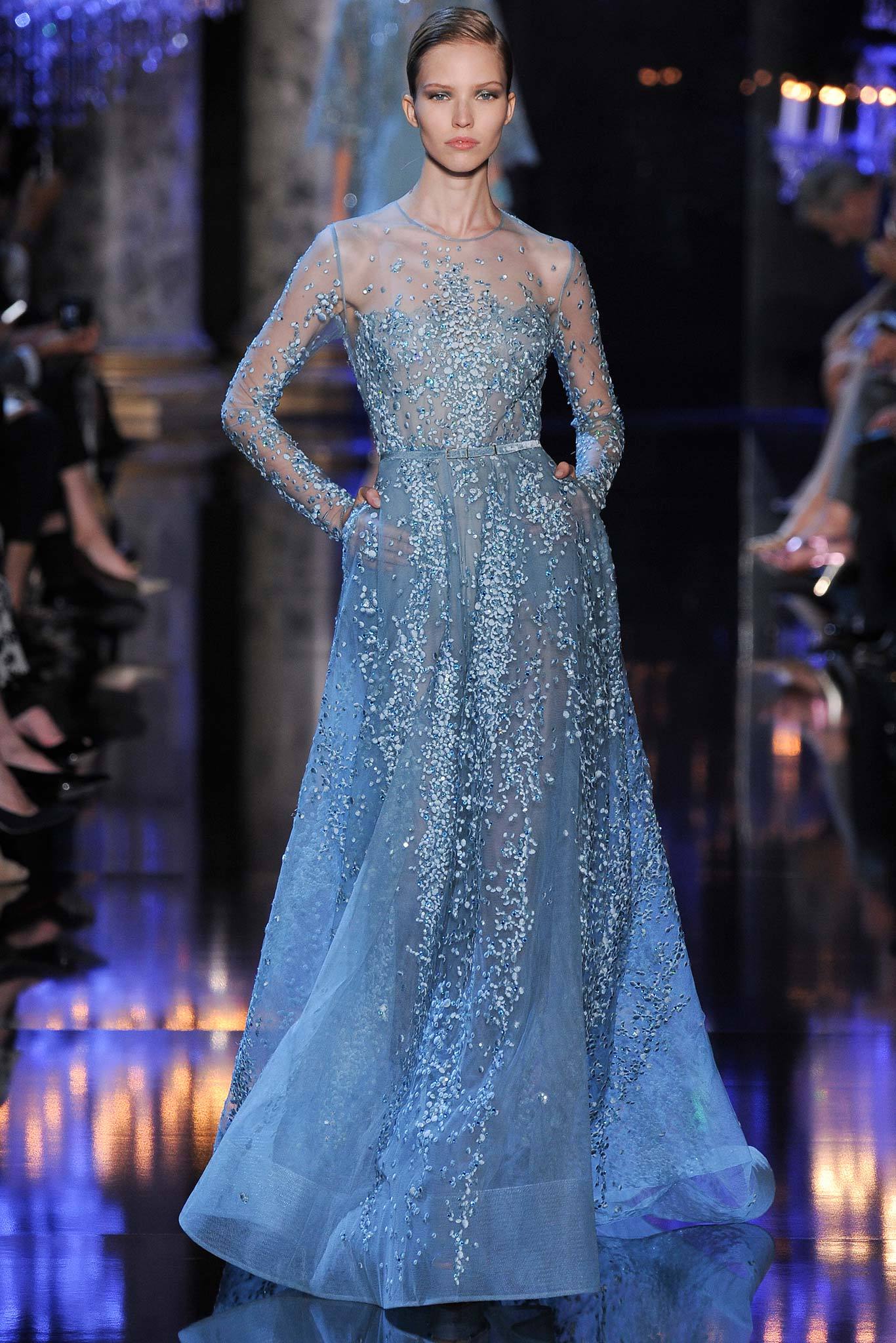 Elie Saab F/W 14 Couture Look 4