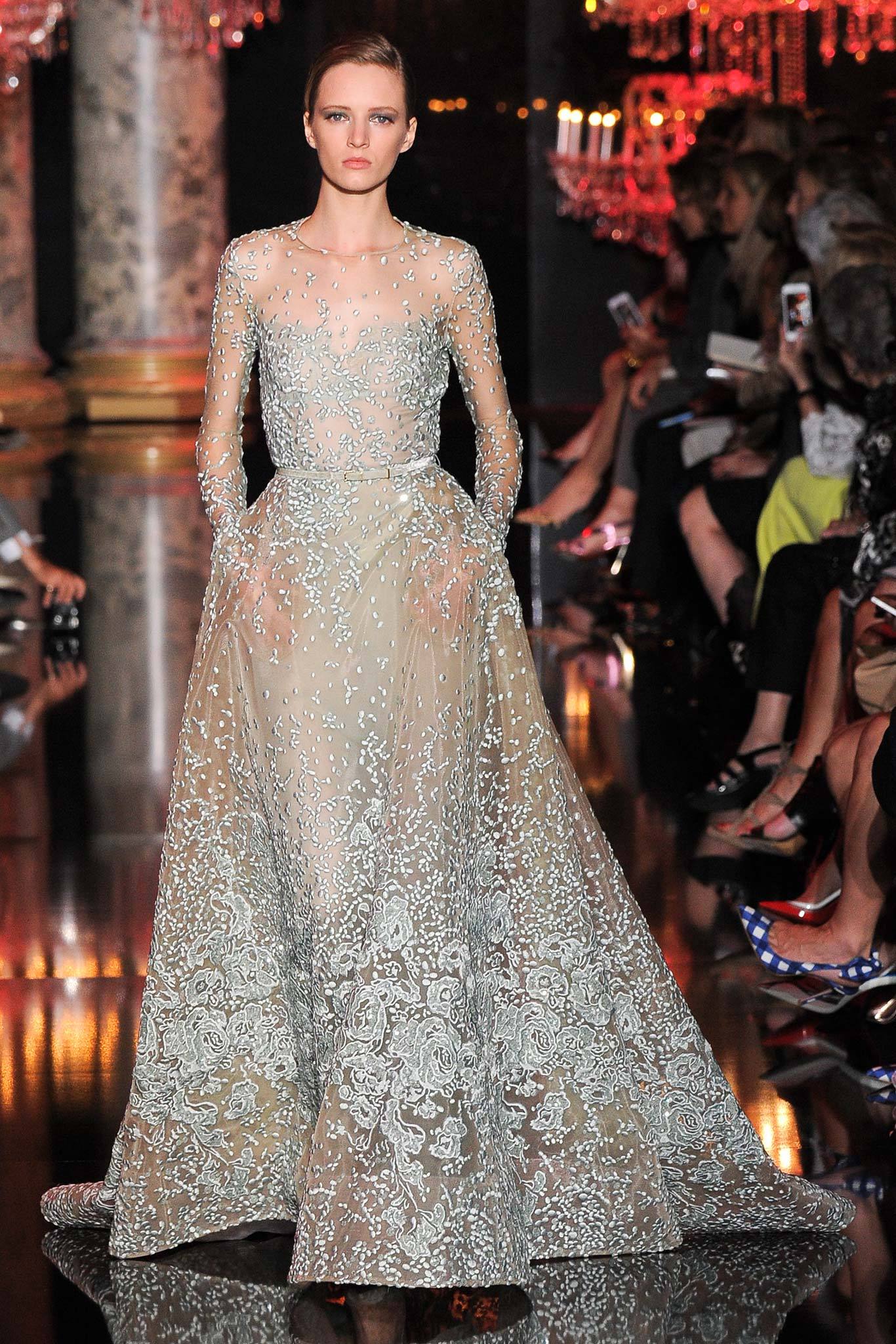 Elie Saab F/W 14 Couture Look 48