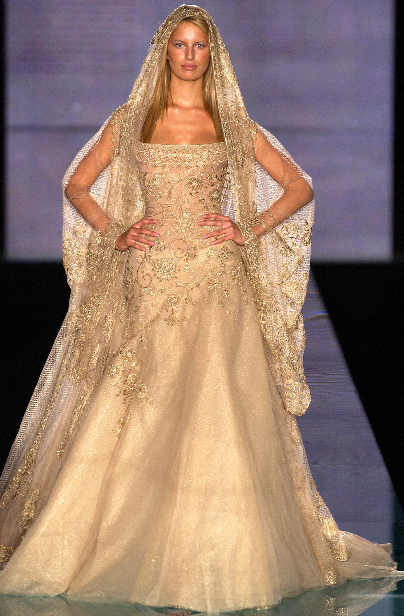 Elie Saab S/S 03 Couture Look 48