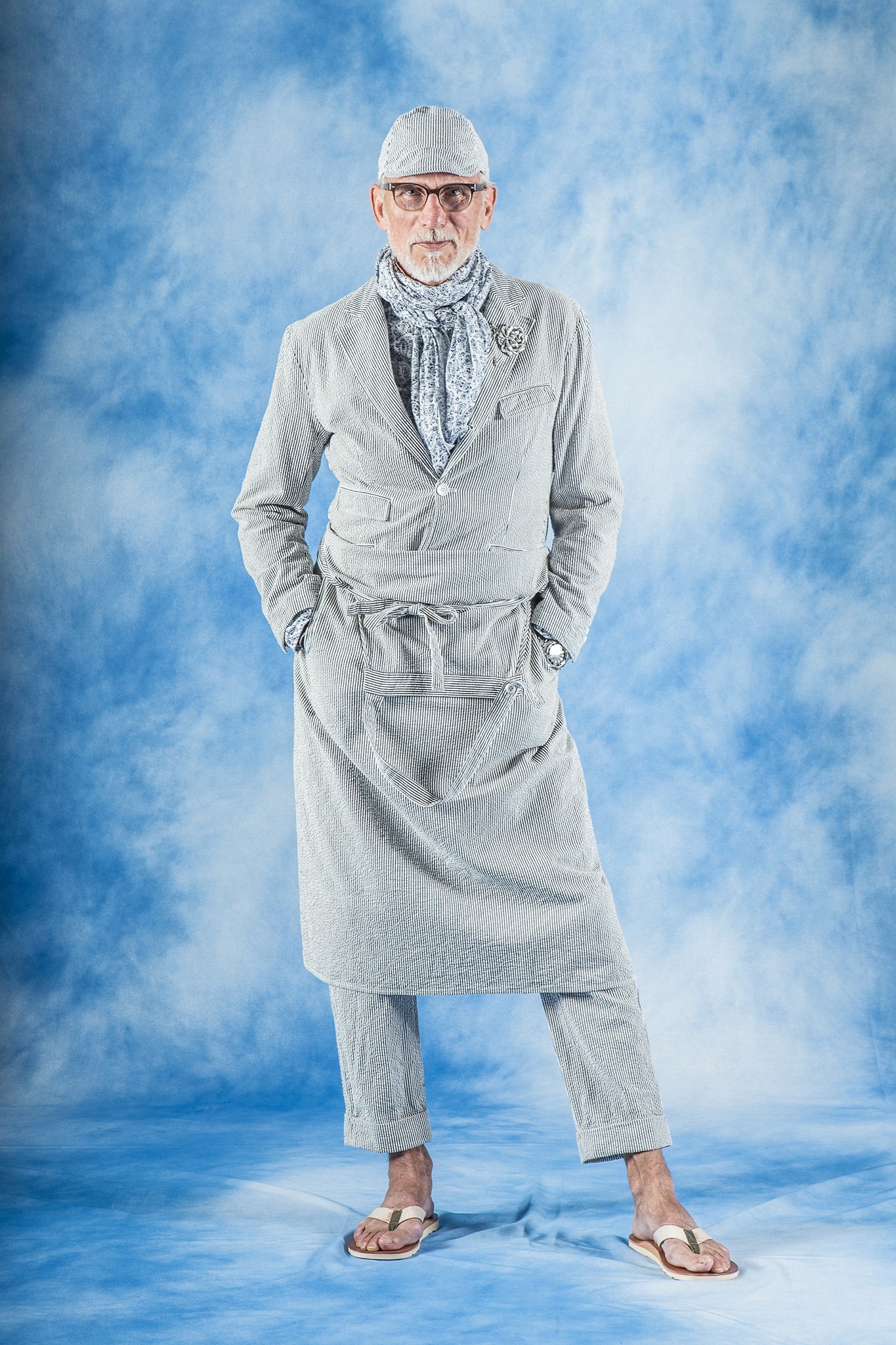Engineered Garments S/S 16 Menswear Look 1