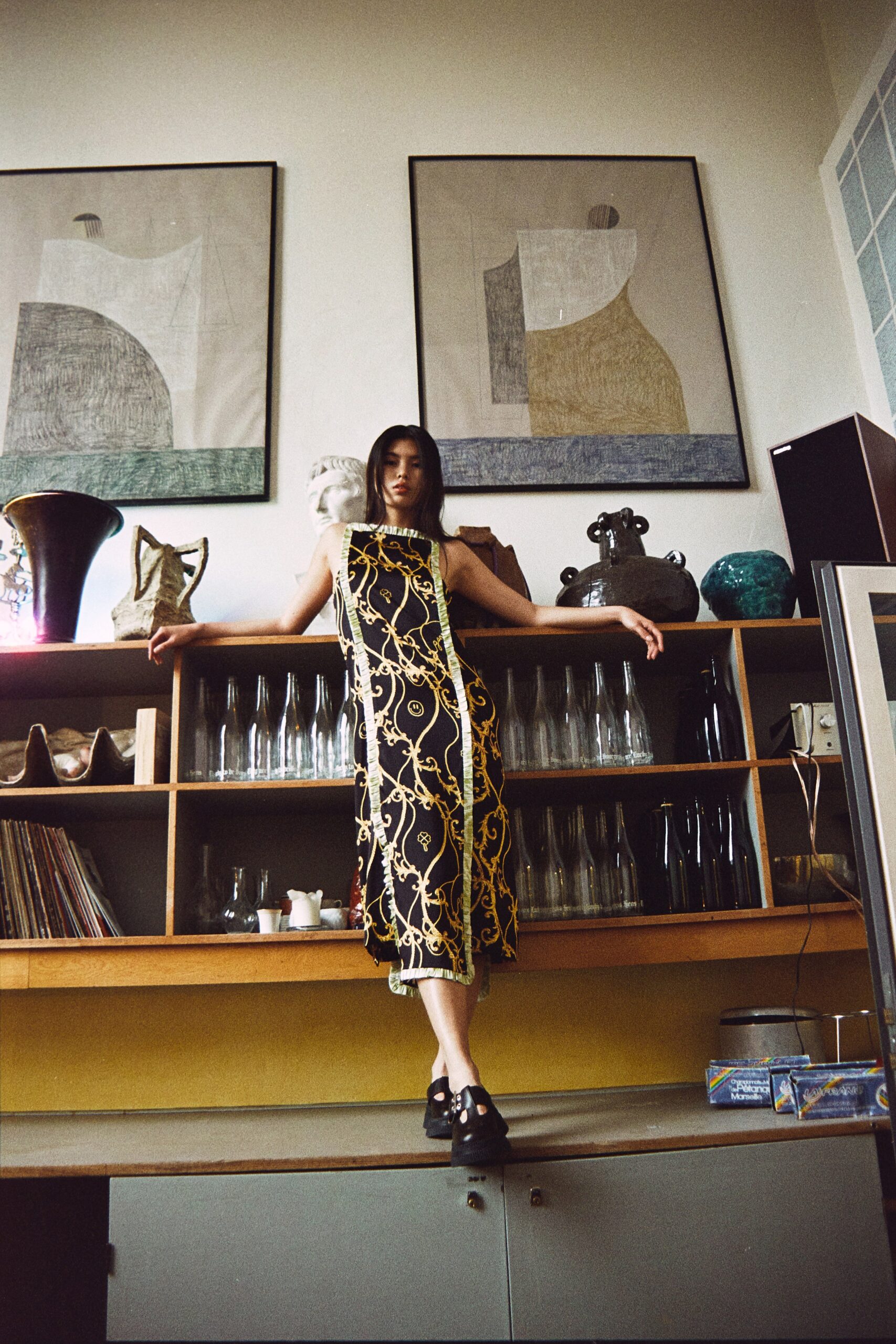 Ganni Resort 22 Look 1