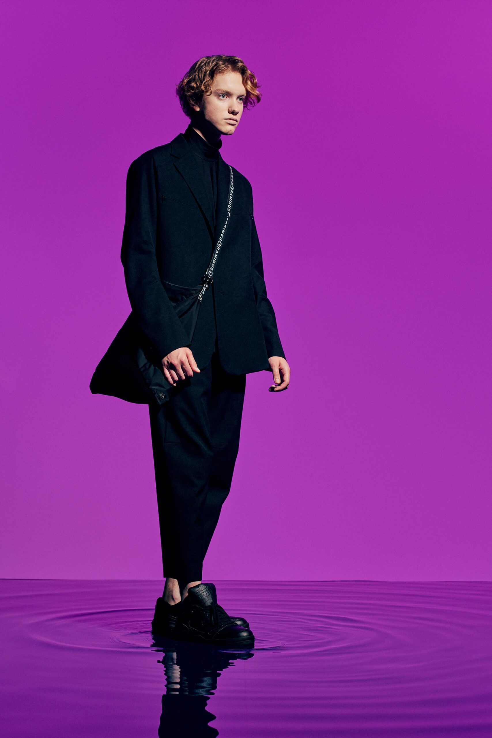 Fumito Ganryu S/S 23 Menswear Look 1