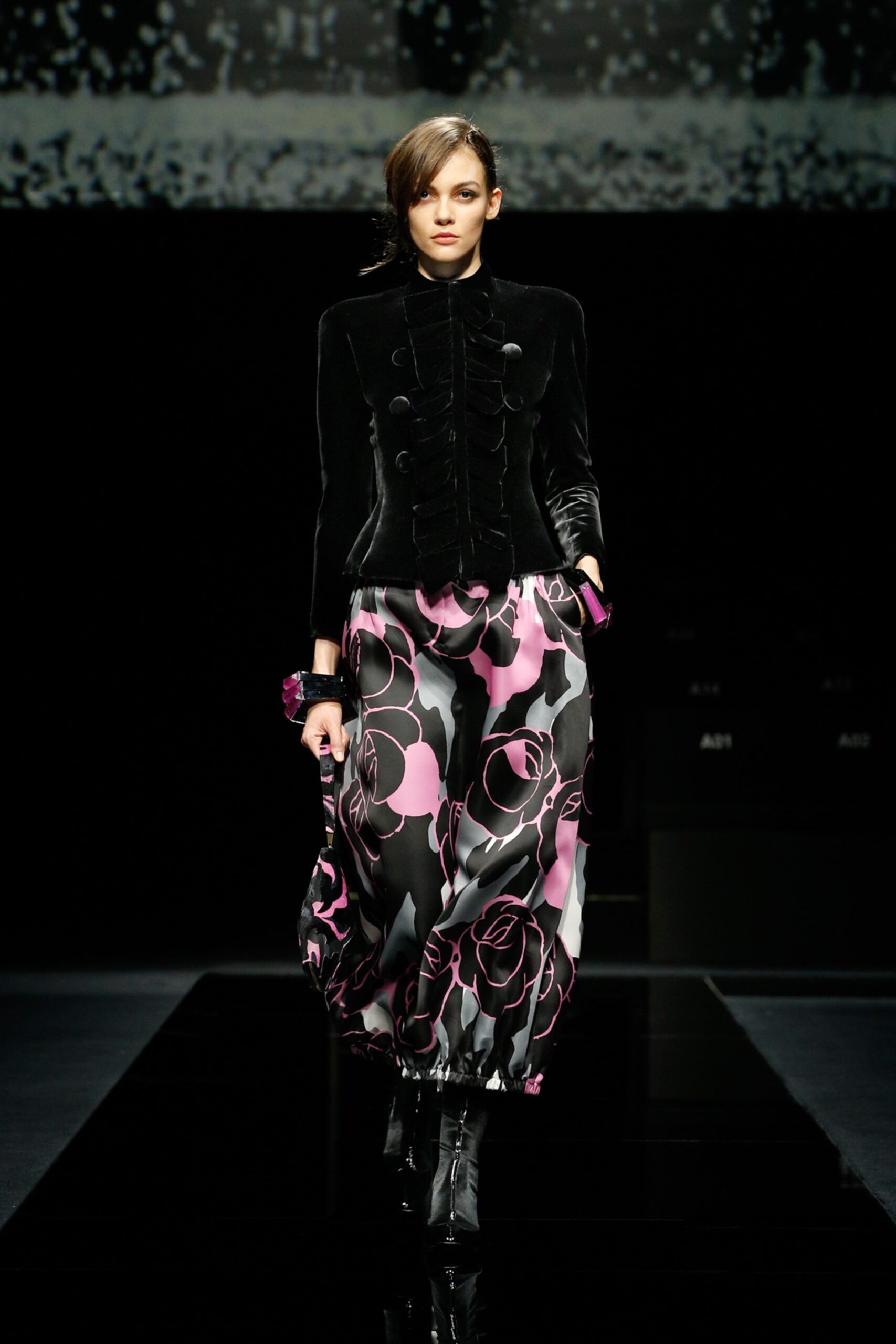 Giorgio Armani F/W 20 Look 1