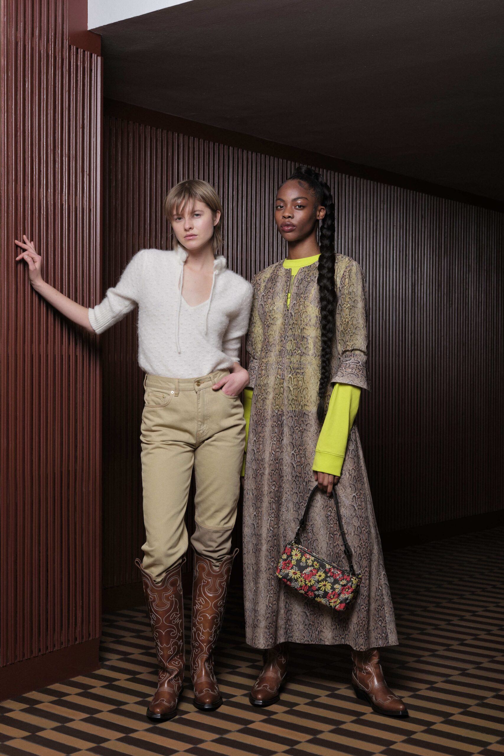 Ganni Copenhagen F/W 22 Look 2