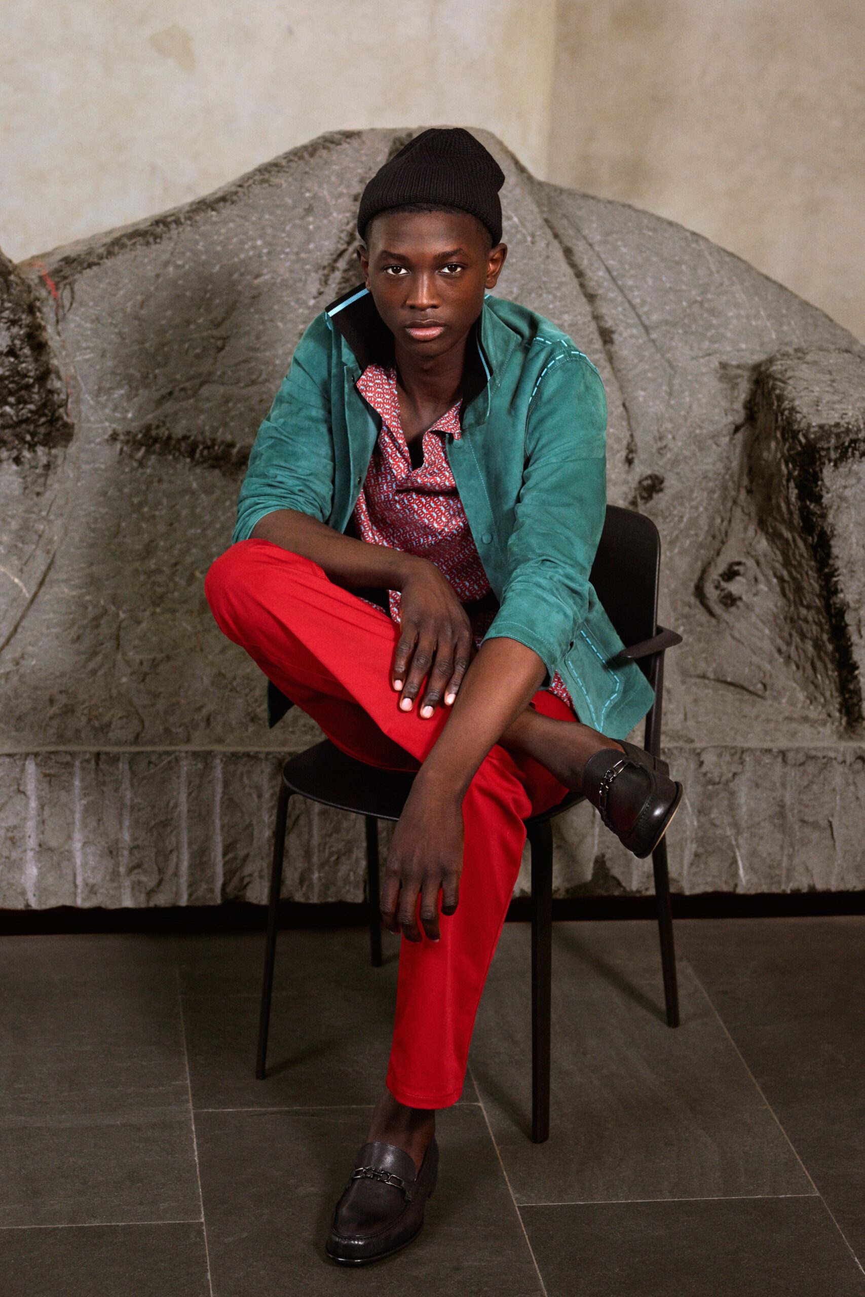 Ferragamo Resort 22 Look 3