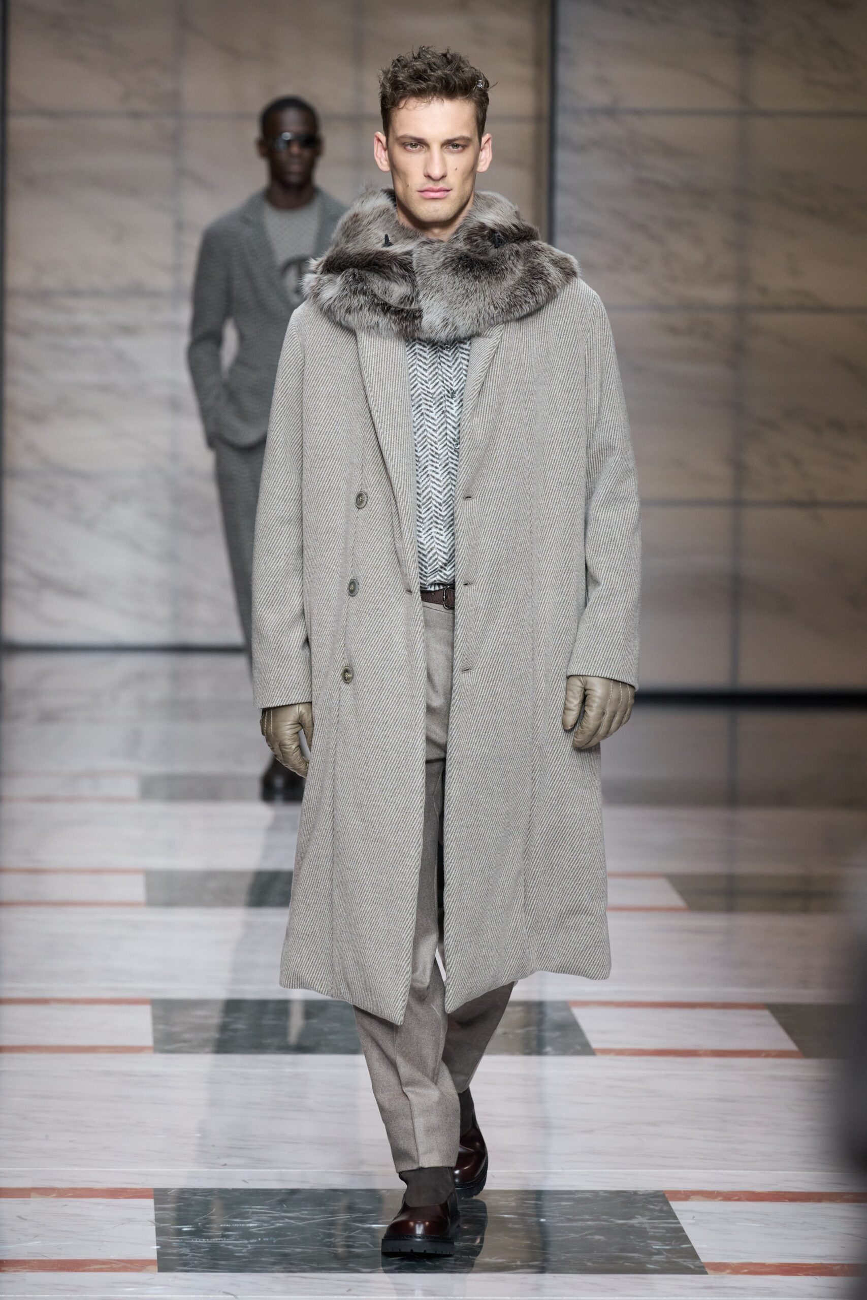 Giorgio Armani F/W 23 Menswear Look 3