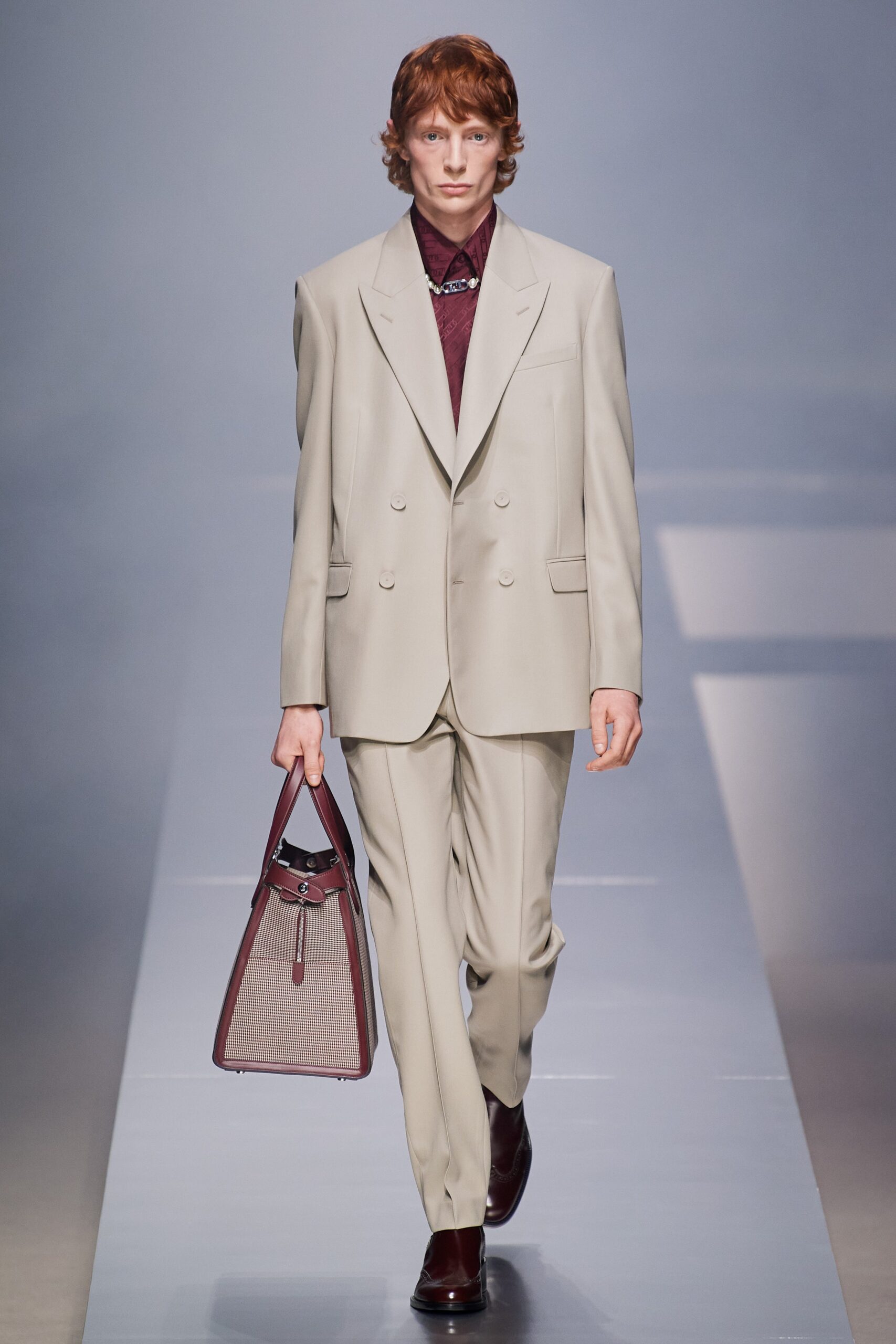 Fendi F/W 22 Menswear Look 4