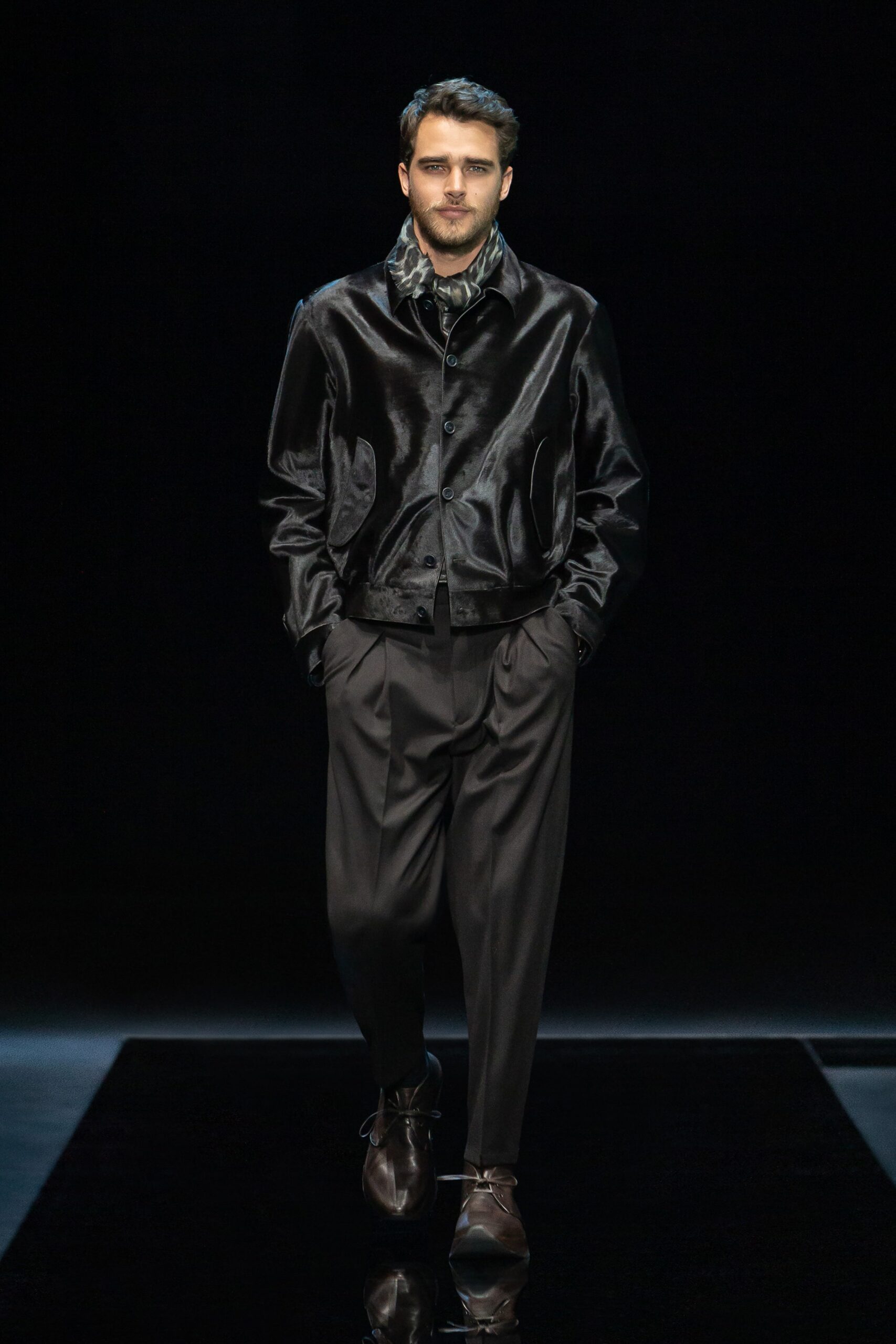 Giorgio Armani F/W 21 Menswear Look 4