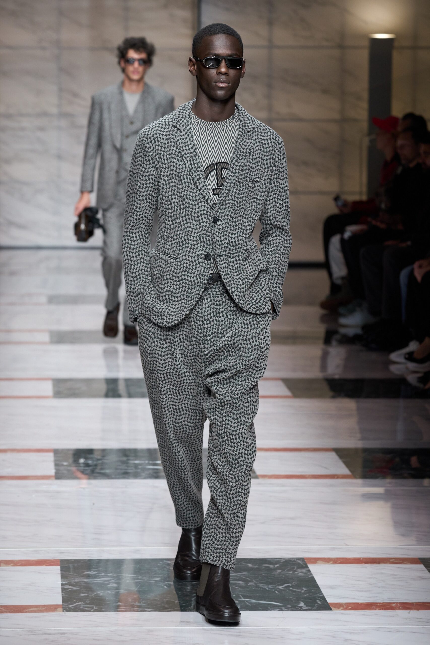 Giorgio Armani F/W 23 Menswear Look 4