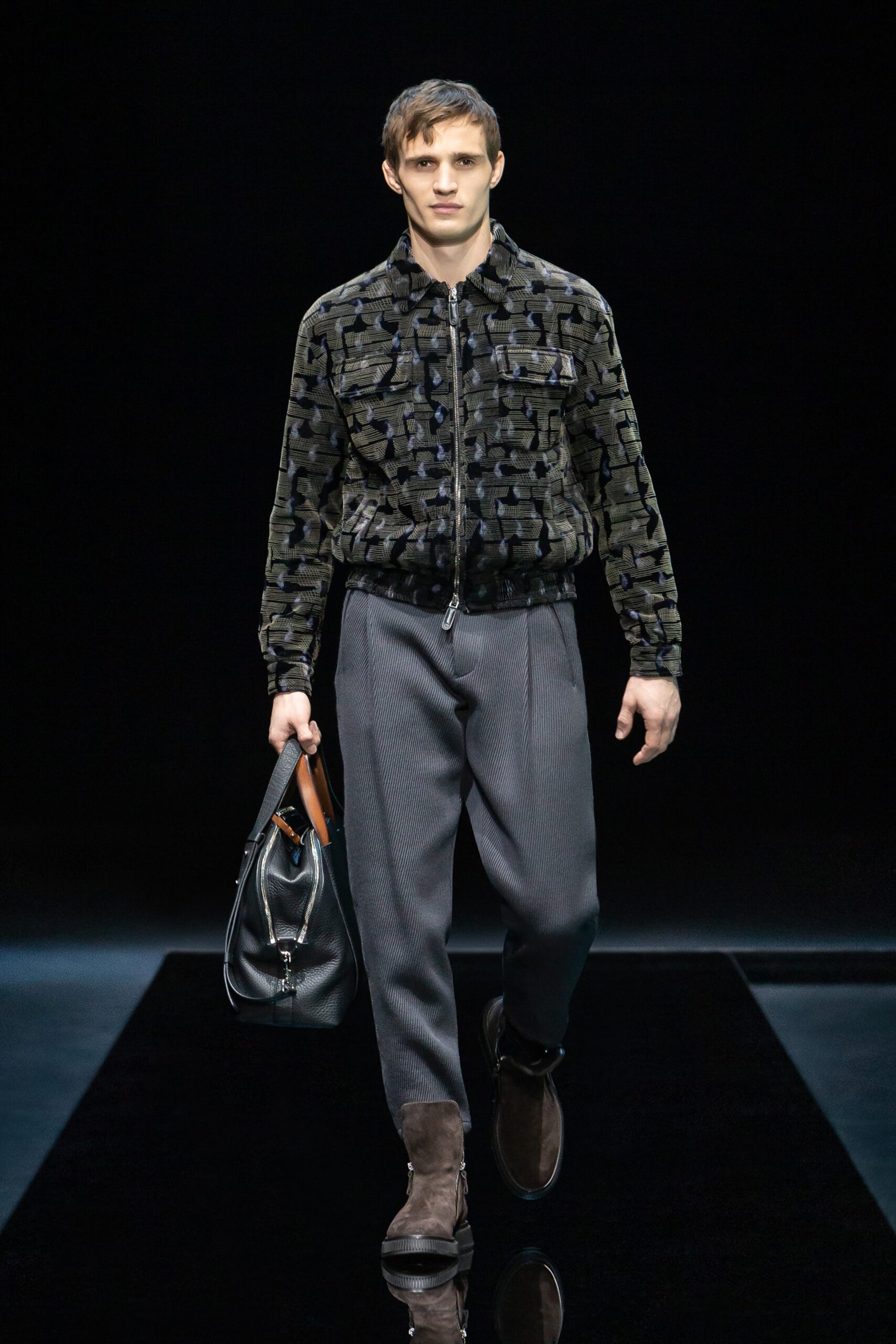 Giorgio Armani F/W 21 Menswear Look 5