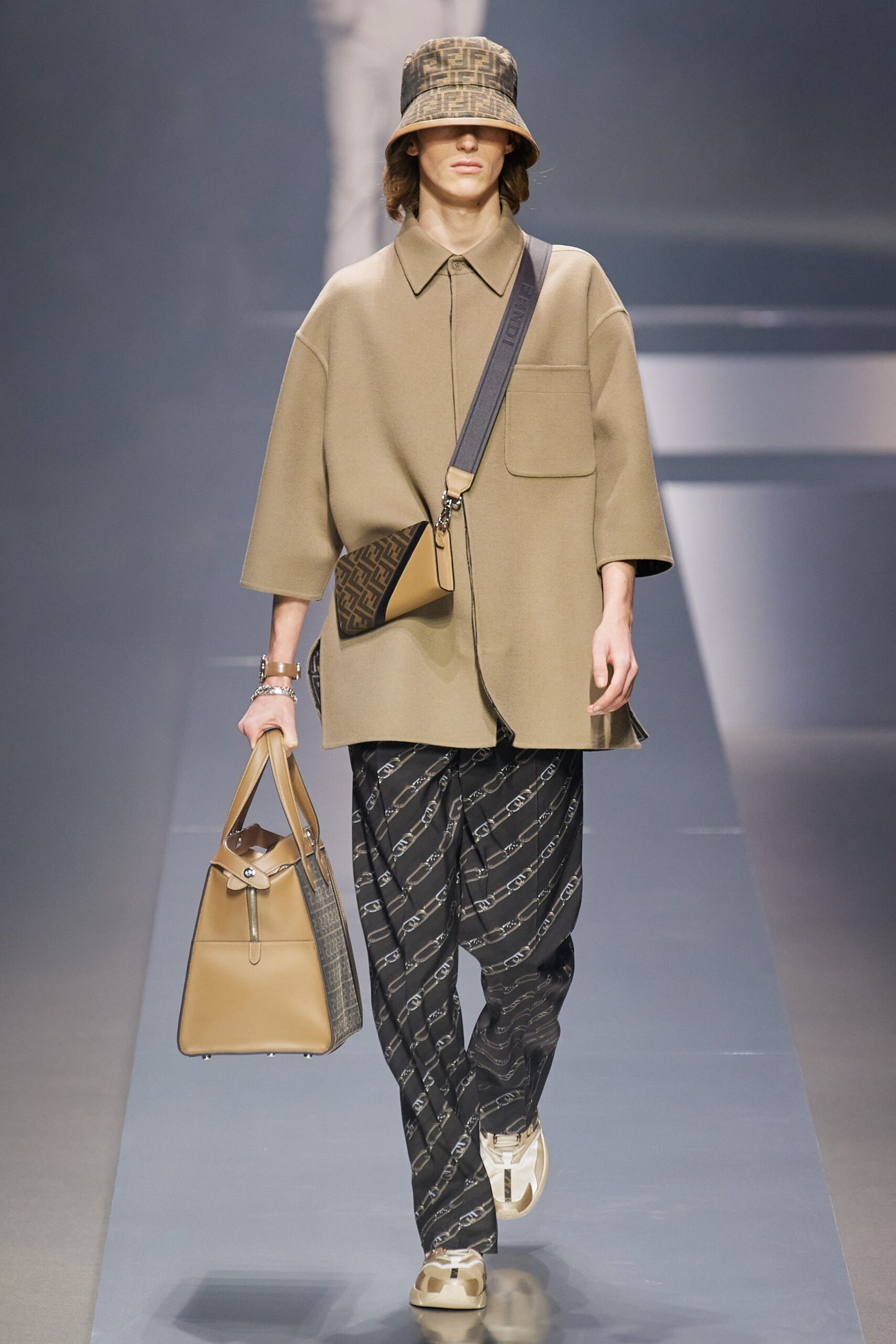 Fendi F/W 22 Menswear Look 6