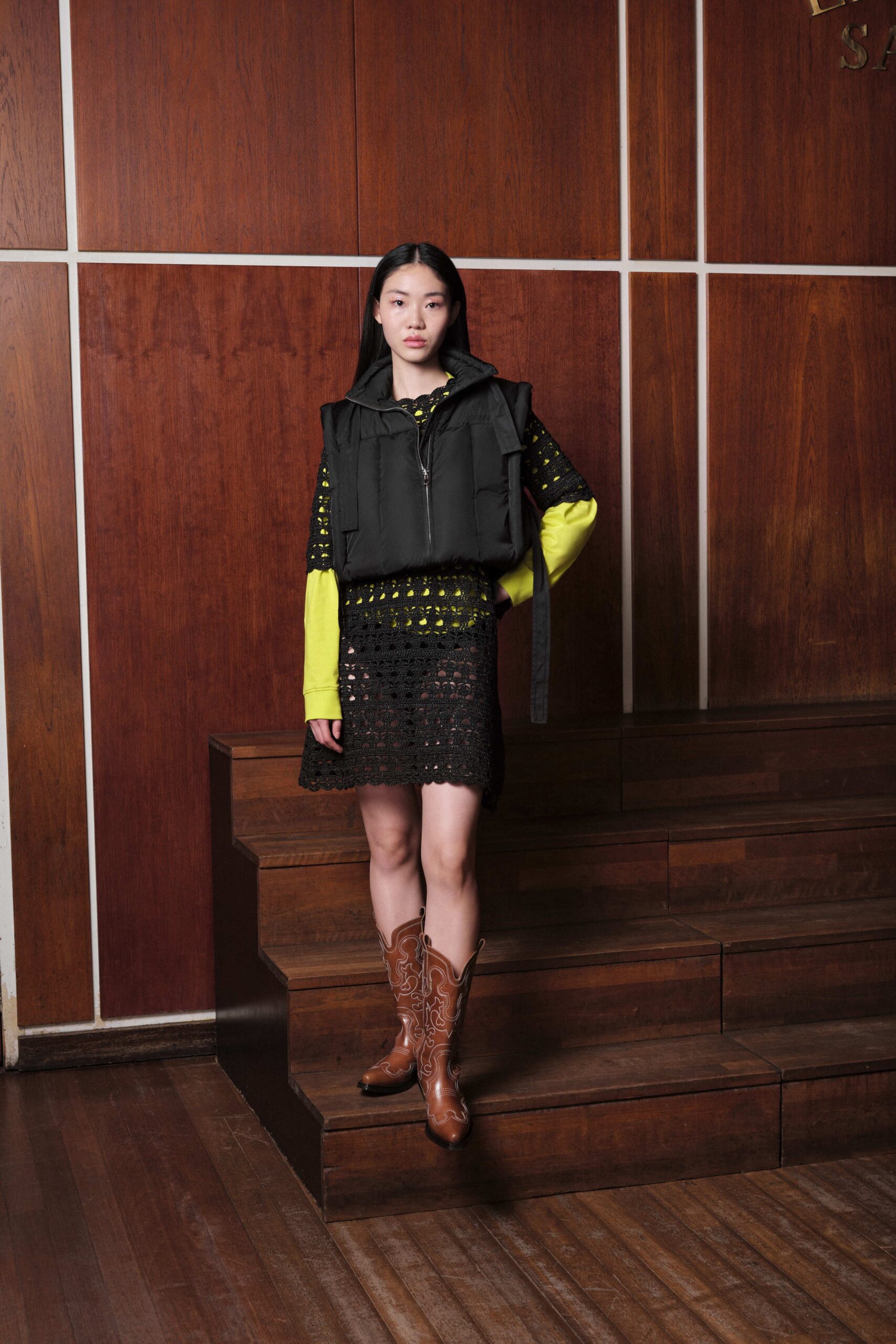 Ganni Copenhagen F/W 22 Look 6