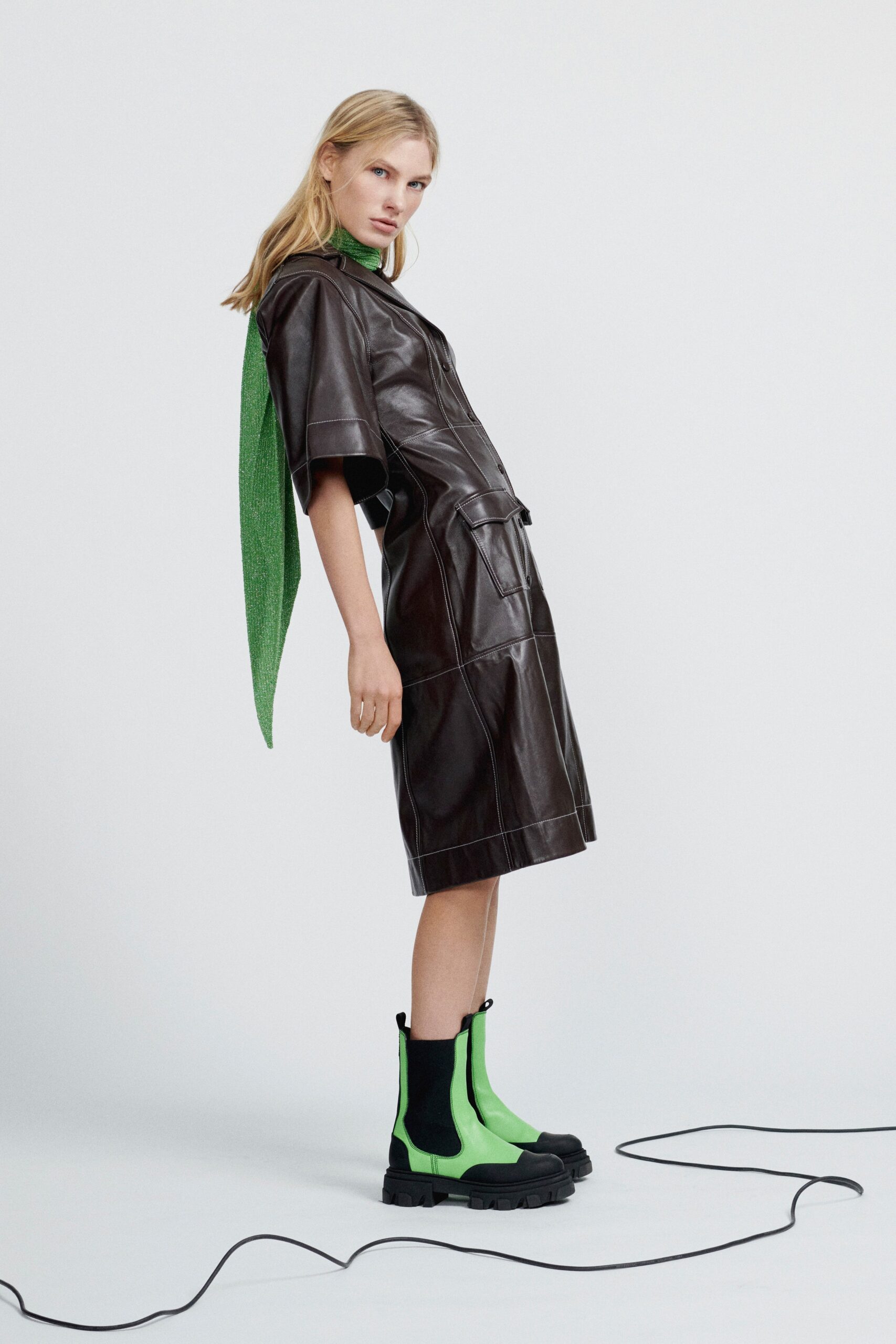 Ganni Copenhagen F/W 21 Look 6