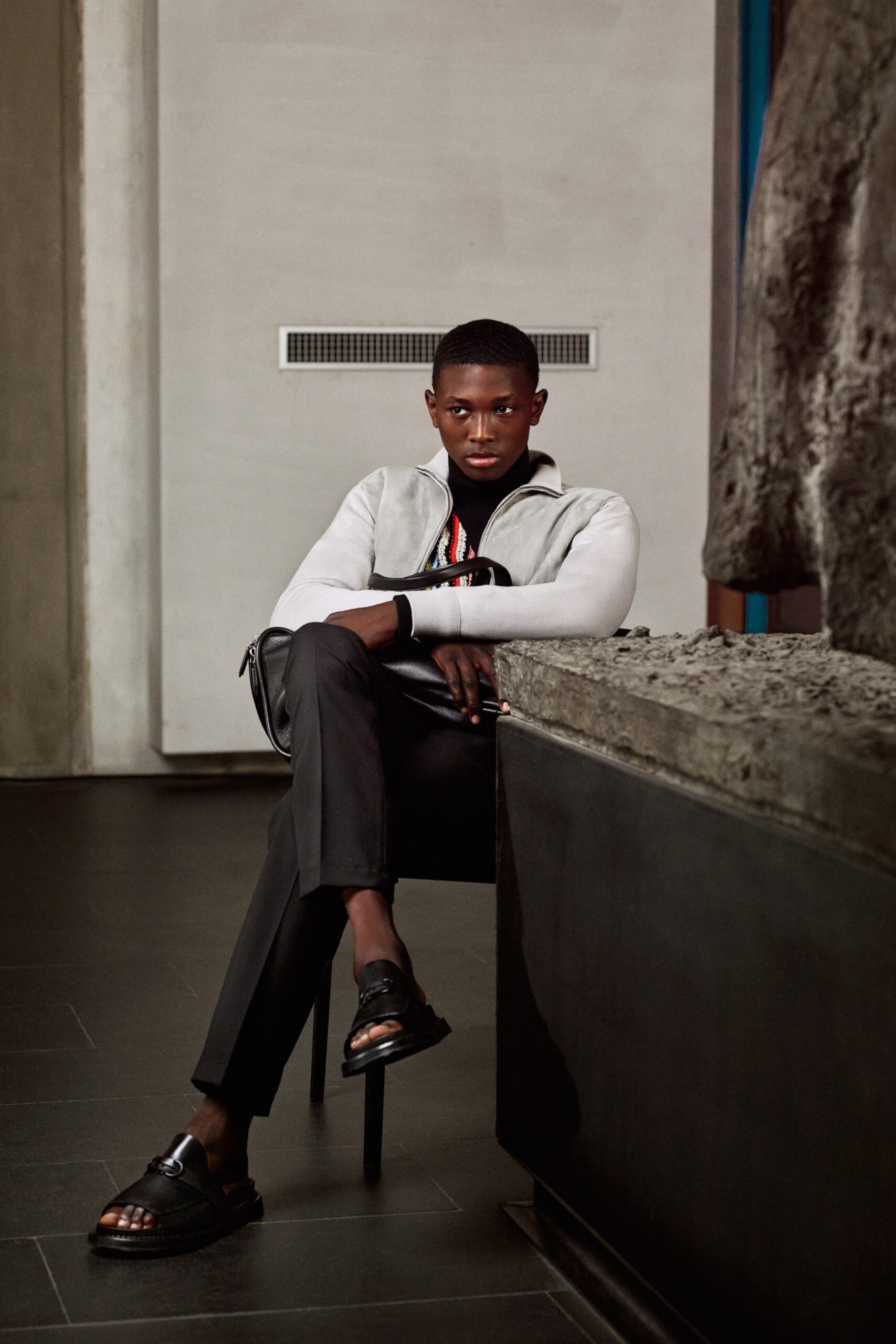 Ferragamo Resort 22 Look 9