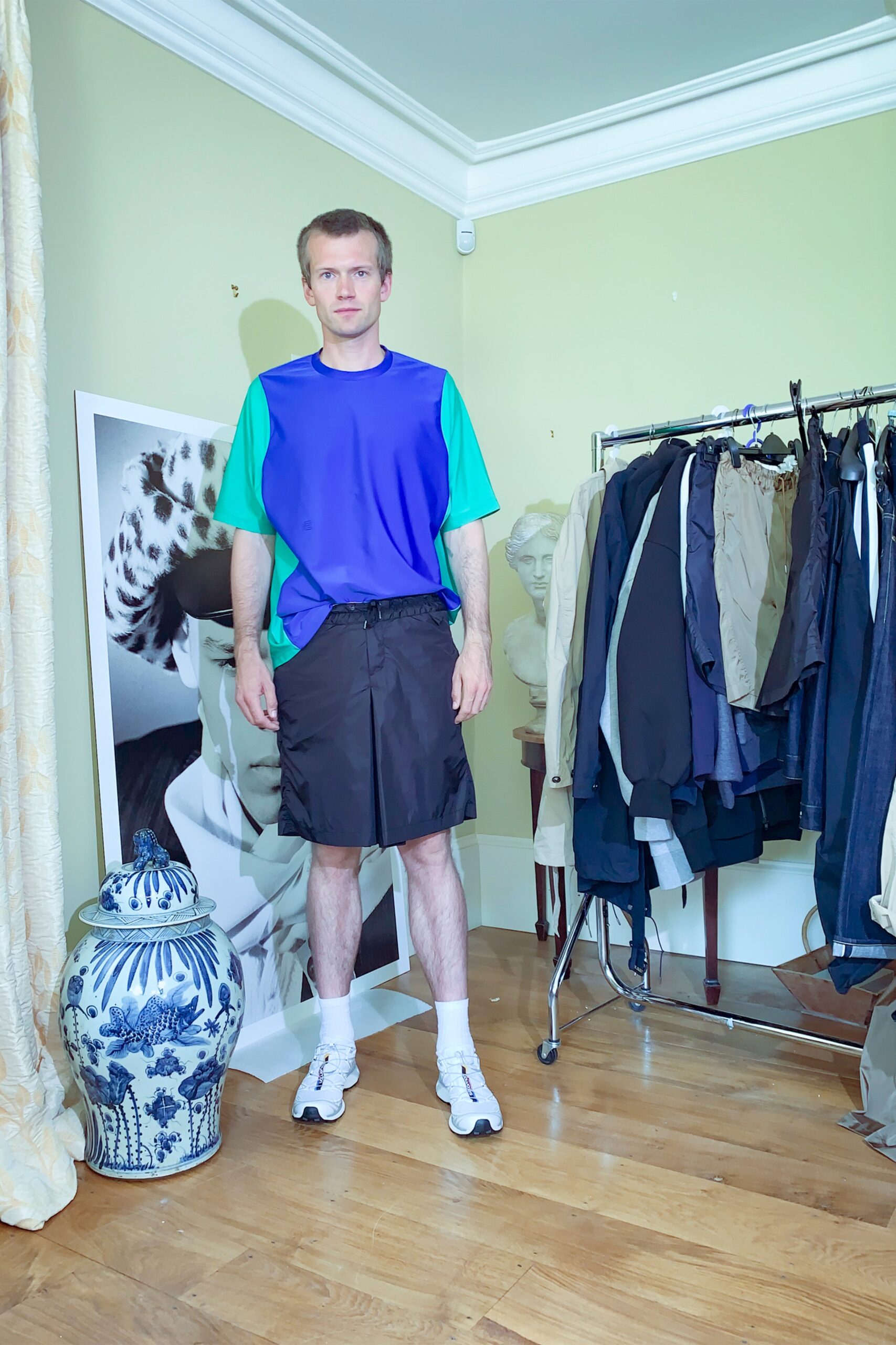 Fumito Ganryu S/S 21 Menswear Look 12