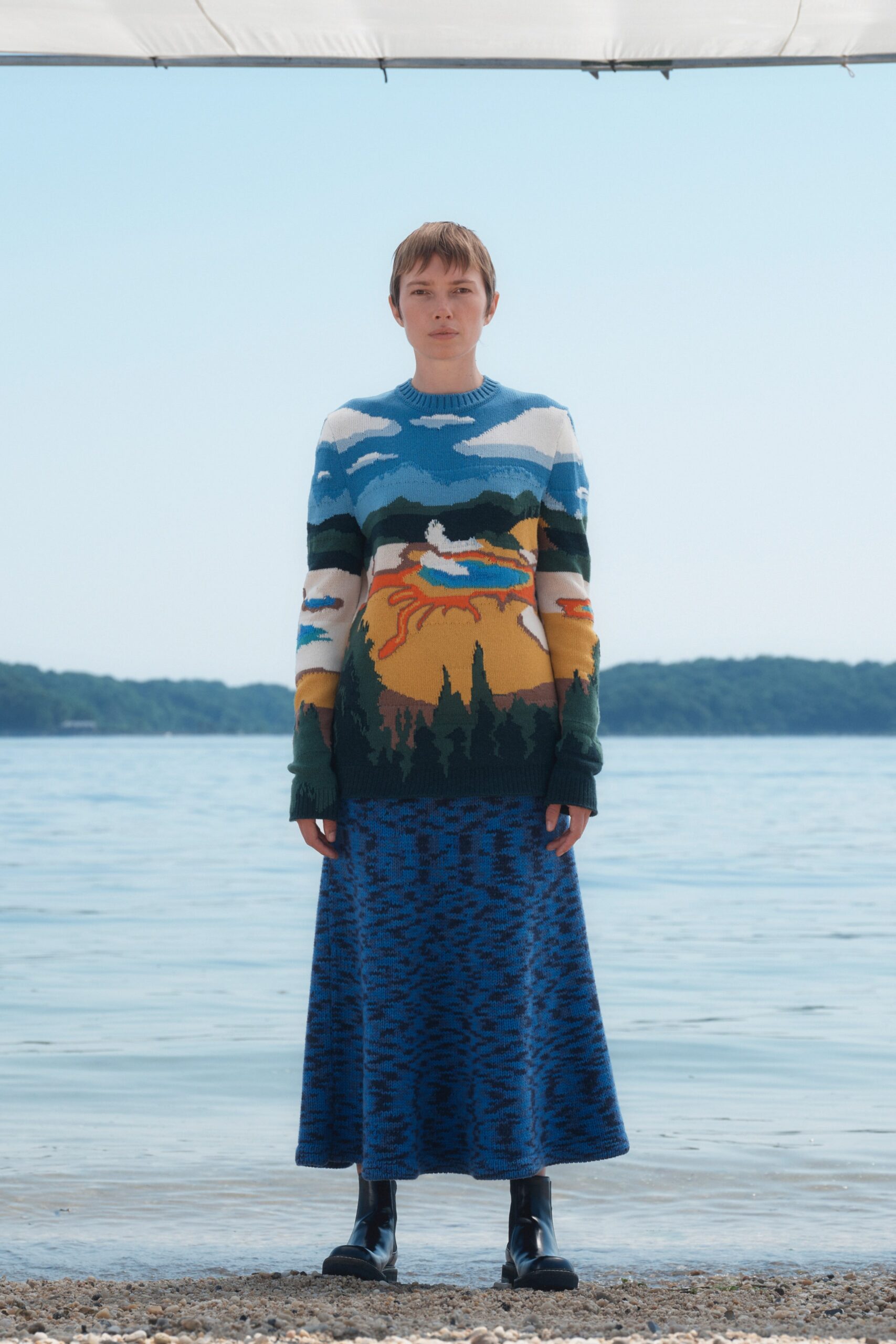 Gabriela Hearst Resort 22 Look 12