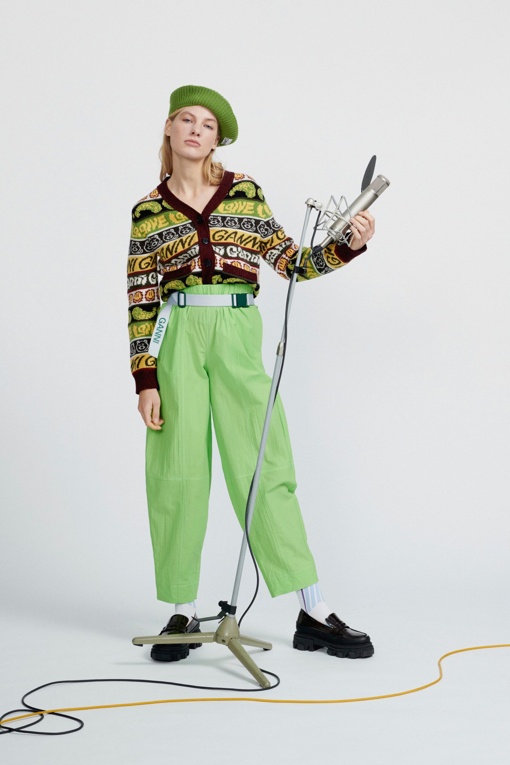 Ganni Copenhagen F/W 21 Look 12