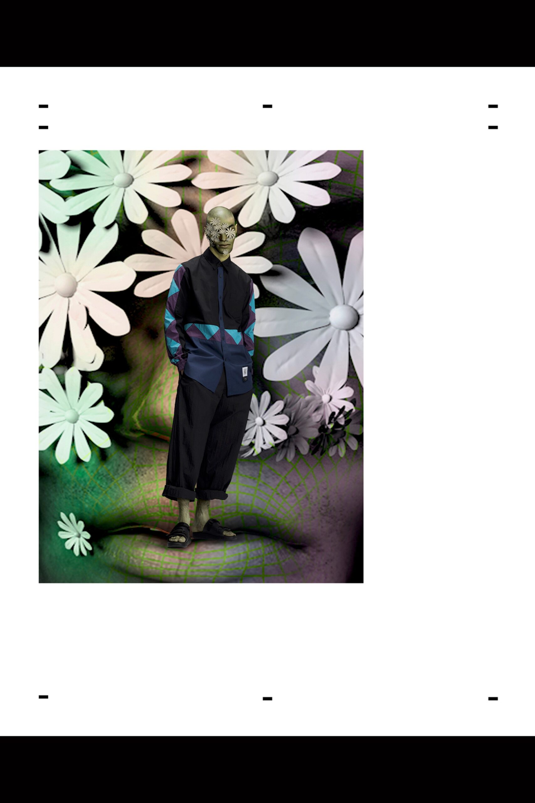 Fumito Ganryu S/S 22 Menswear Look 13