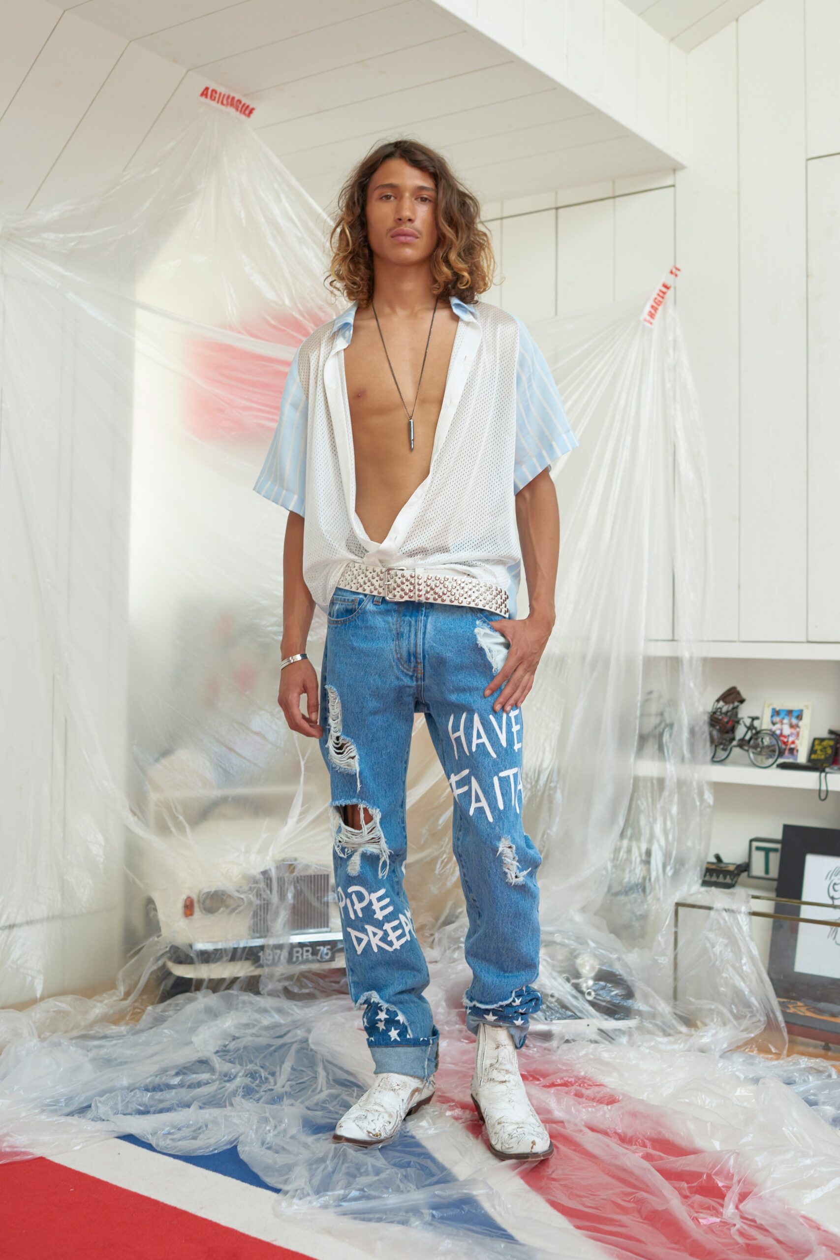 Faith Connexion S/S 19 Menswear Look 13