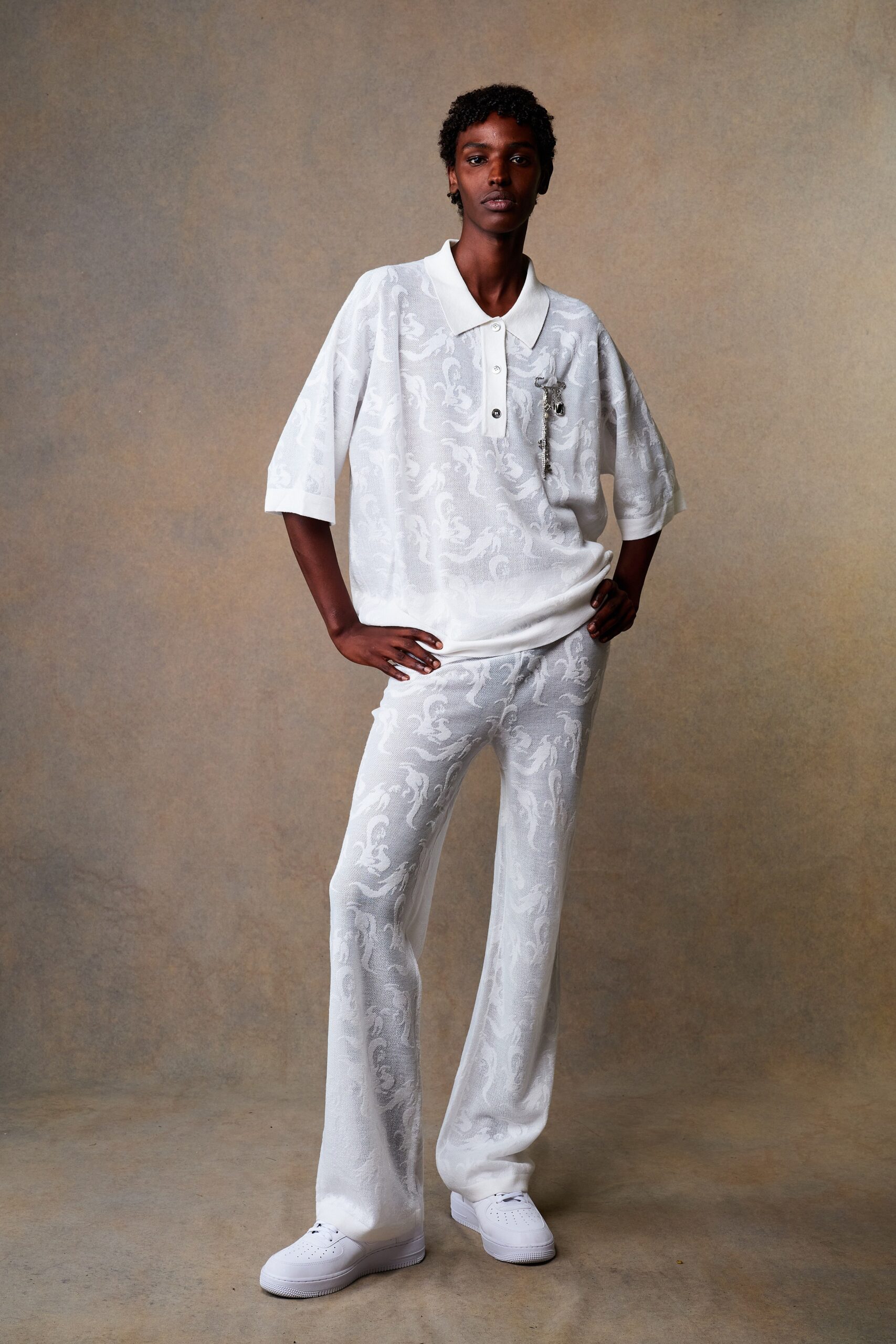 Feng Chen Wang S/S 23 Menswear Look 12