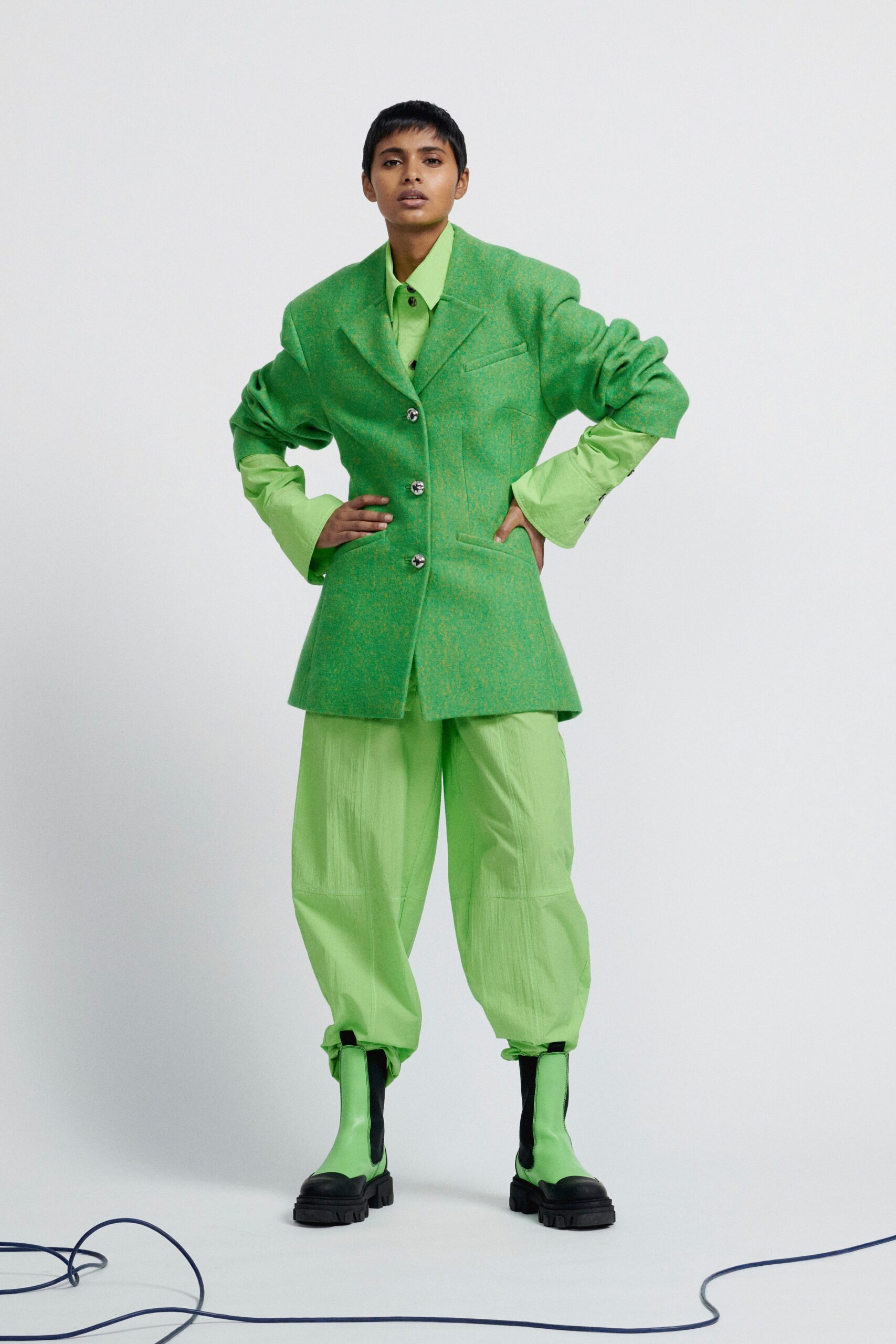 Ganni Copenhagen F/W 21 Look 14