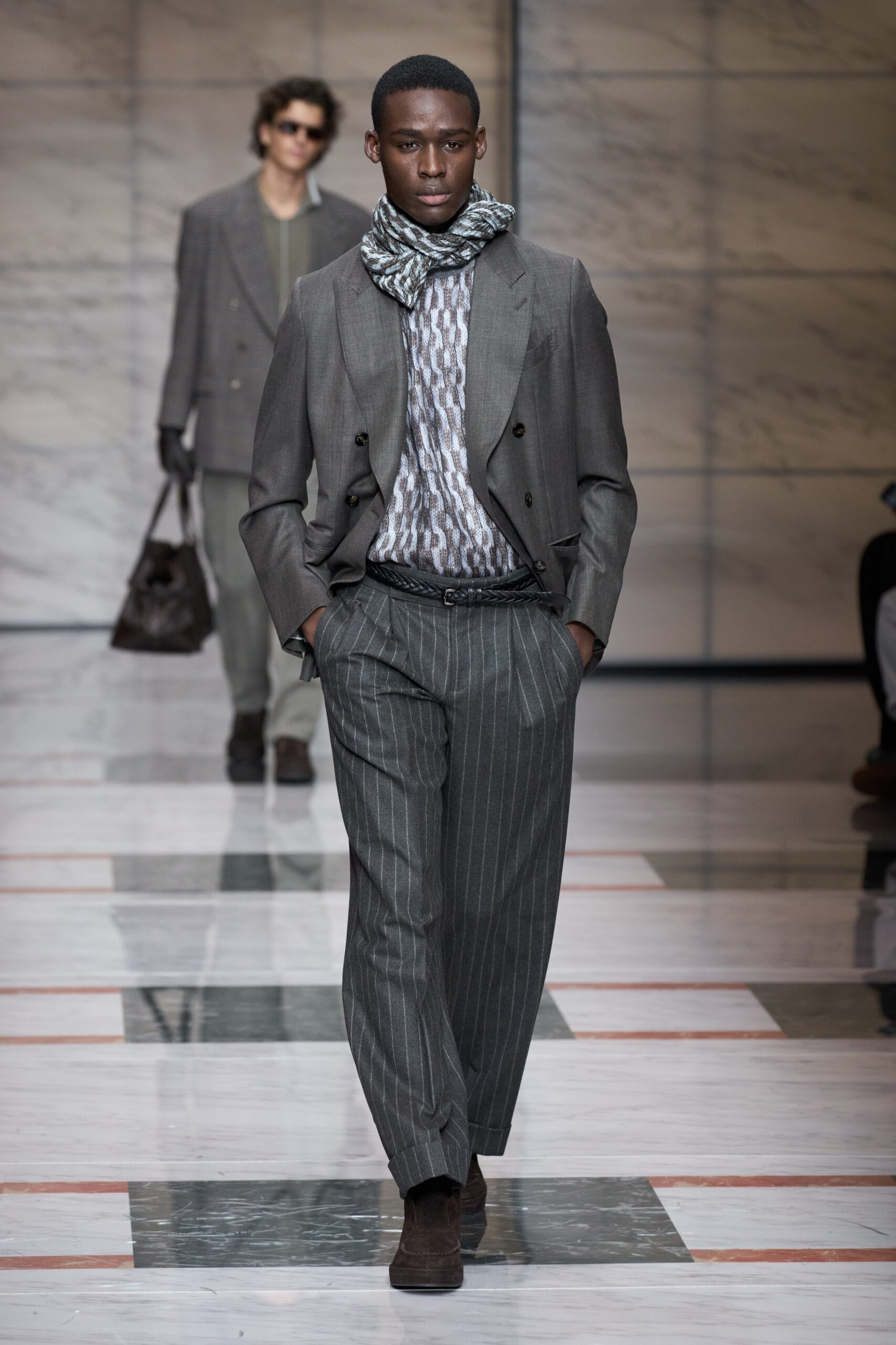 Giorgio Armani F/W 23 Menswear Look 14