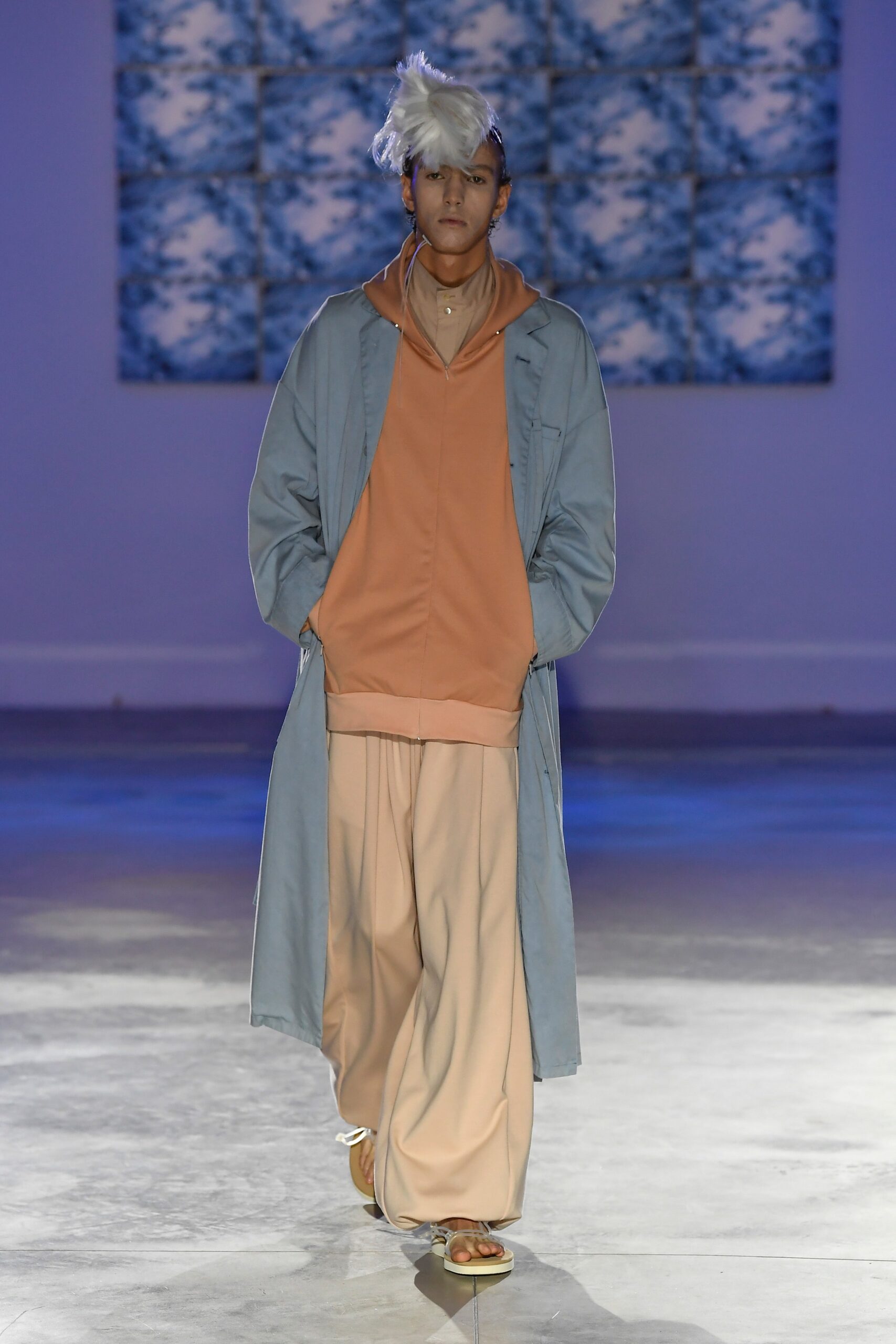Fumito Ganryu S/S 19 Menswear Look 15