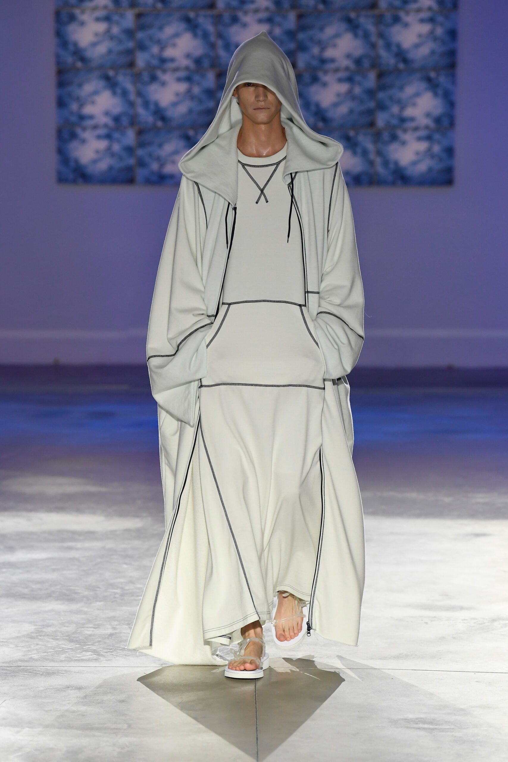 Fumito Ganryu S/S 19 Menswear Look 16